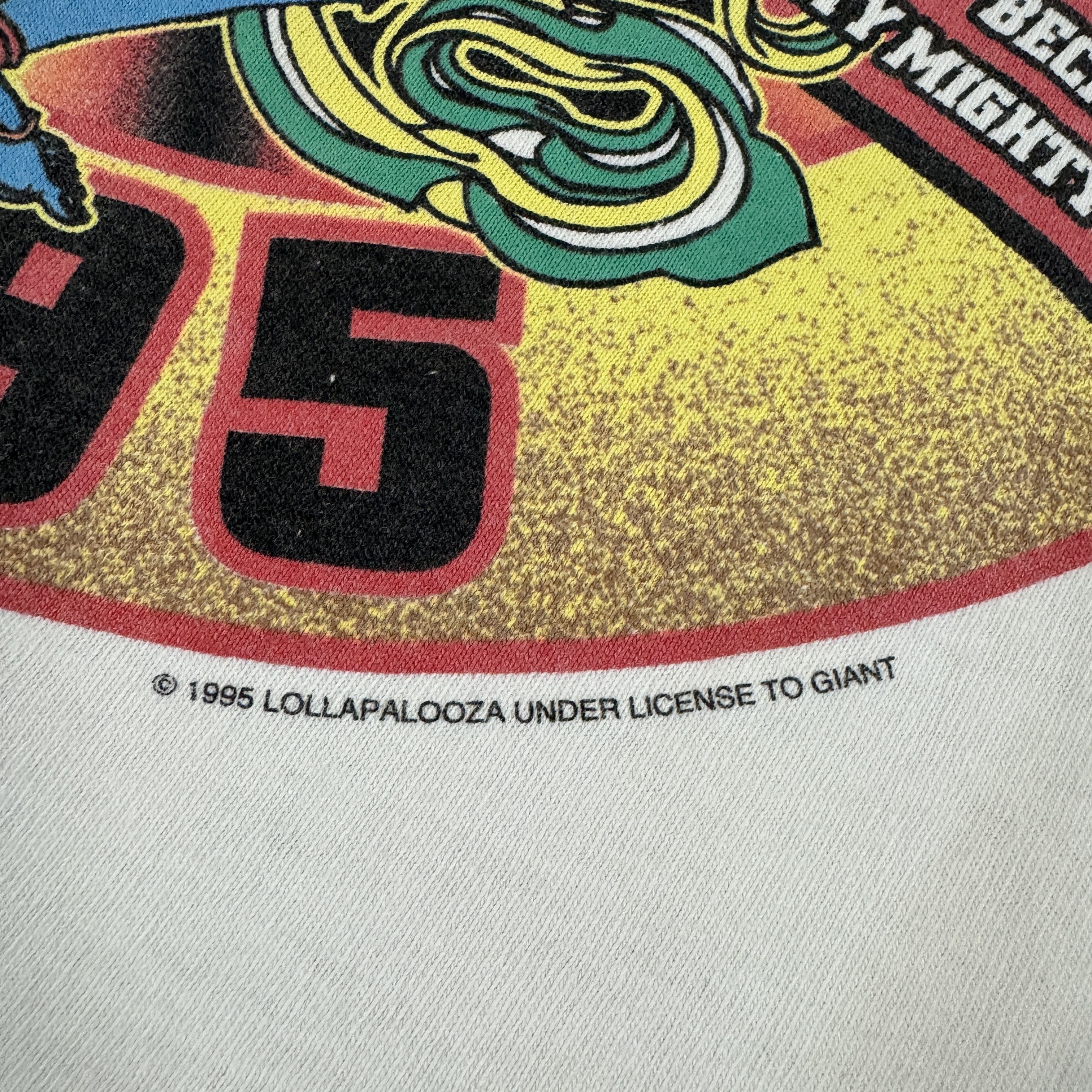 Band Tees Vintage 1995 Lollapalooza Shiva Shirt Size US XL / EU 56 / 4 - 7 Thumbnail