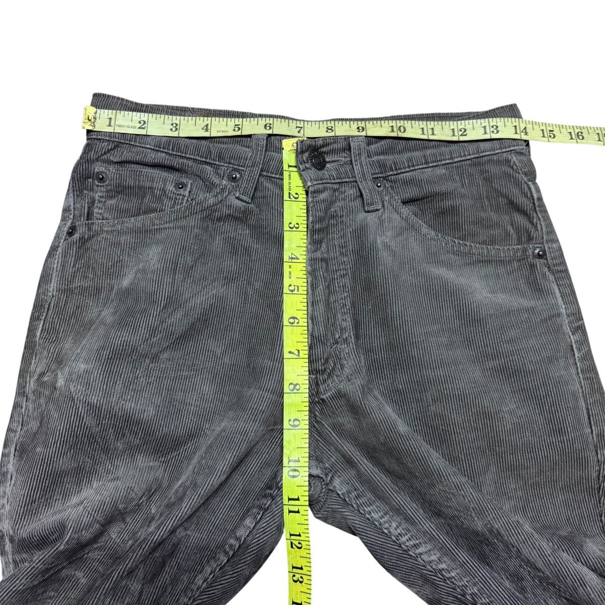 Levi's Vintage 90s Levis 517 Grey Corduroy Flare Jeans Hedi Slimane Size US 28 / EU 44 - 16 Thumbnail
