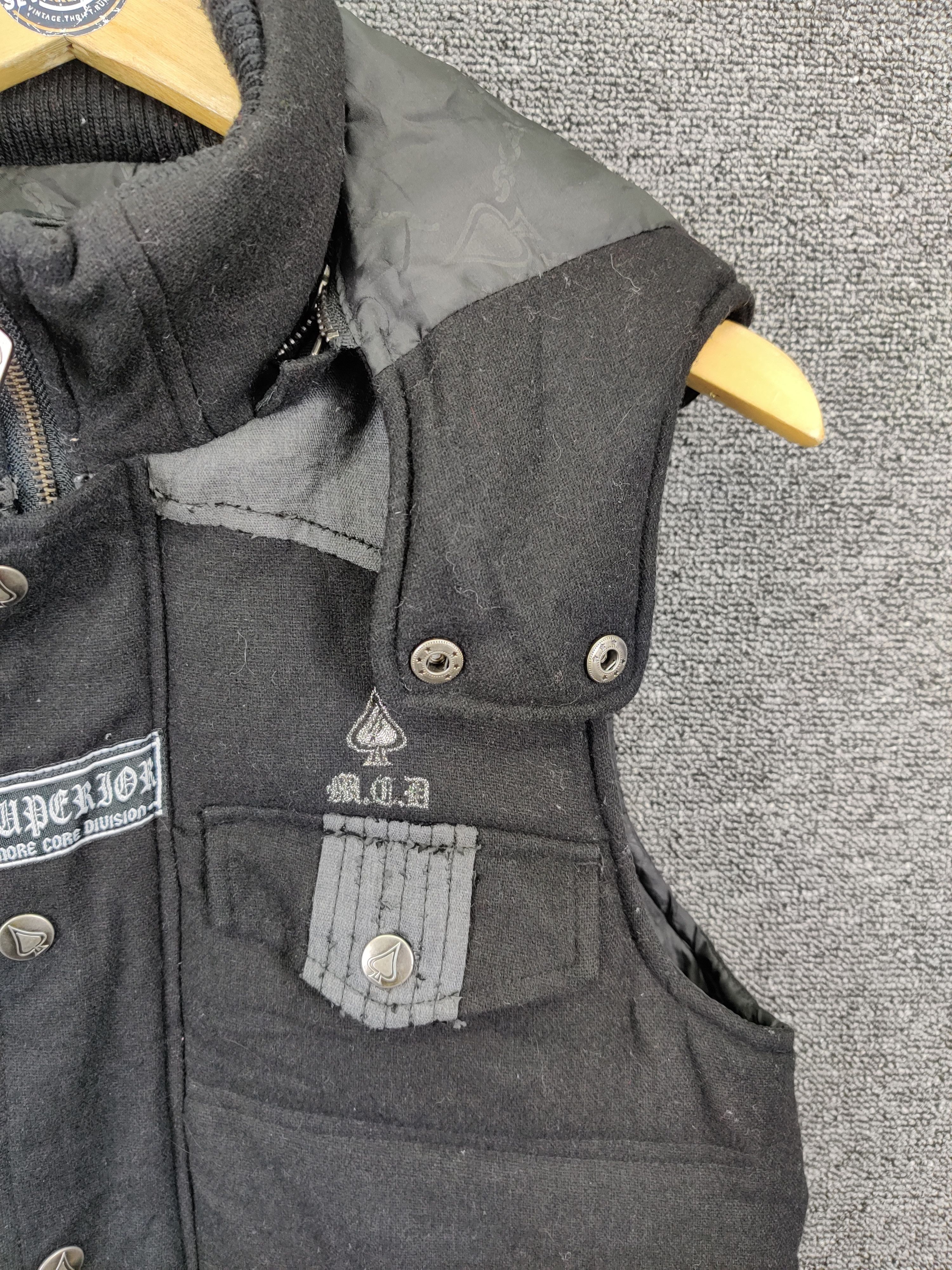 Vintage Vintage More Core Division Puffer Hoodie Vest Size US S / EU 44-46 / 1 - 3 Thumbnail