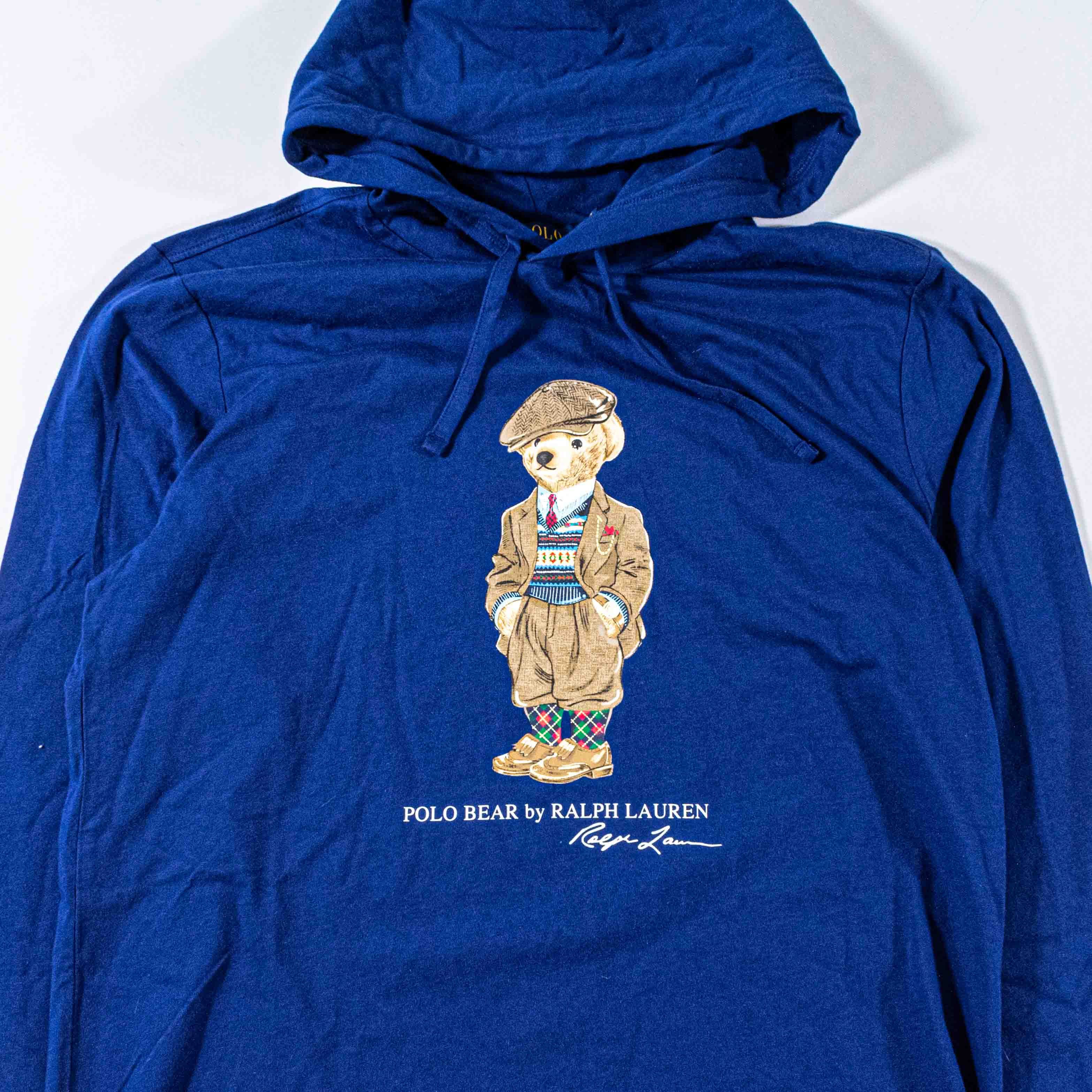 Polo Ralph Lauren Polo Ralph Lauren Preppy Bear Lightweight Hoodie Pullover Size US M / EU 48-50 / 2 - 3 Thumbnail