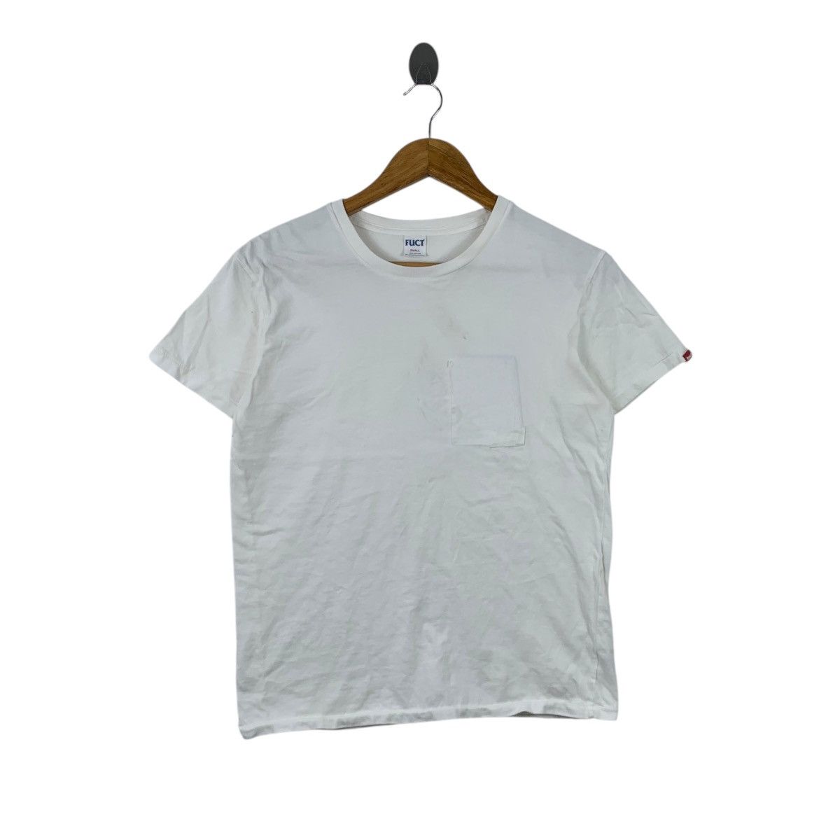 Vintage FUCT SKATEBOARD LA Los Angeles Store Plain Tee Shirt Top Size S / US 4 / IT 40 - 1 Thumbnail