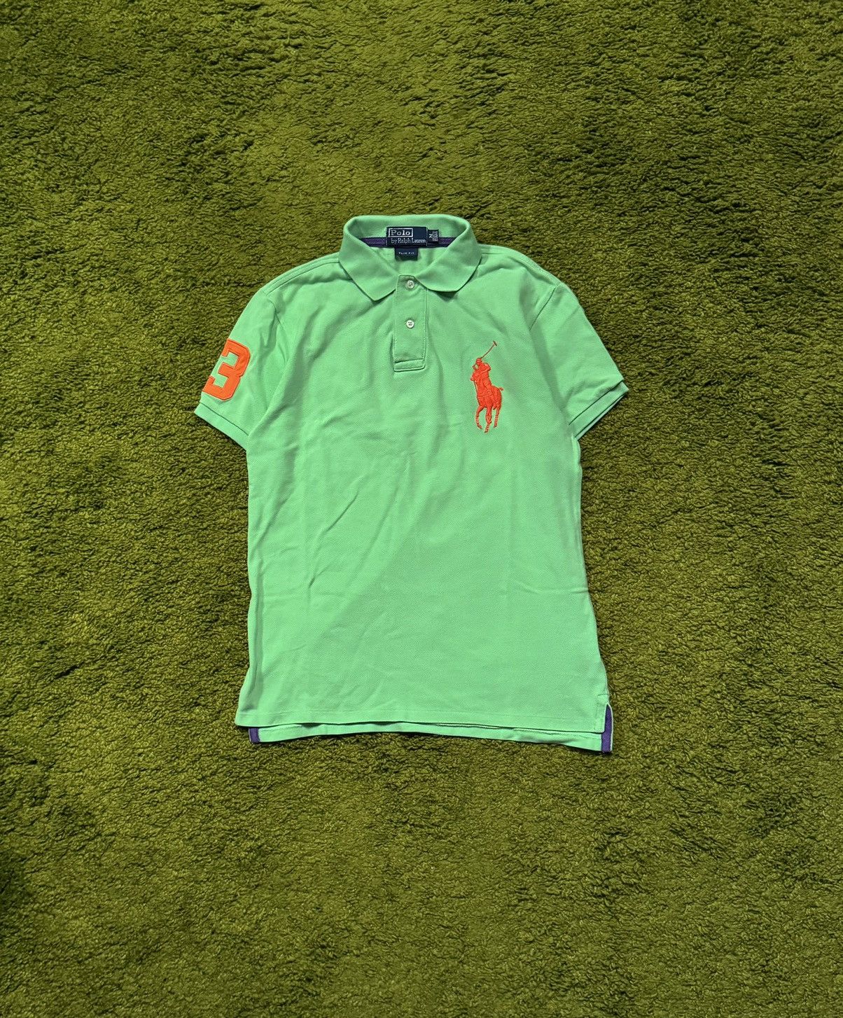 Polo Ralph Lauren × Ralph Lauren × Vintage Polo Ralph Lauren 2000s vintage big pony Chief Keef polo Size US M / EU 48-50 / 2 - 1 Thumbnail