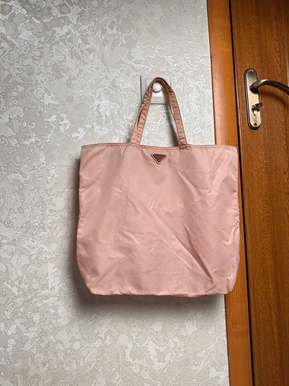 Prada RARE PRADA Pink Tessuto Nylon Robot Tote Bag Y2K Vintage Size ONE SIZE - 2 Thumbnail