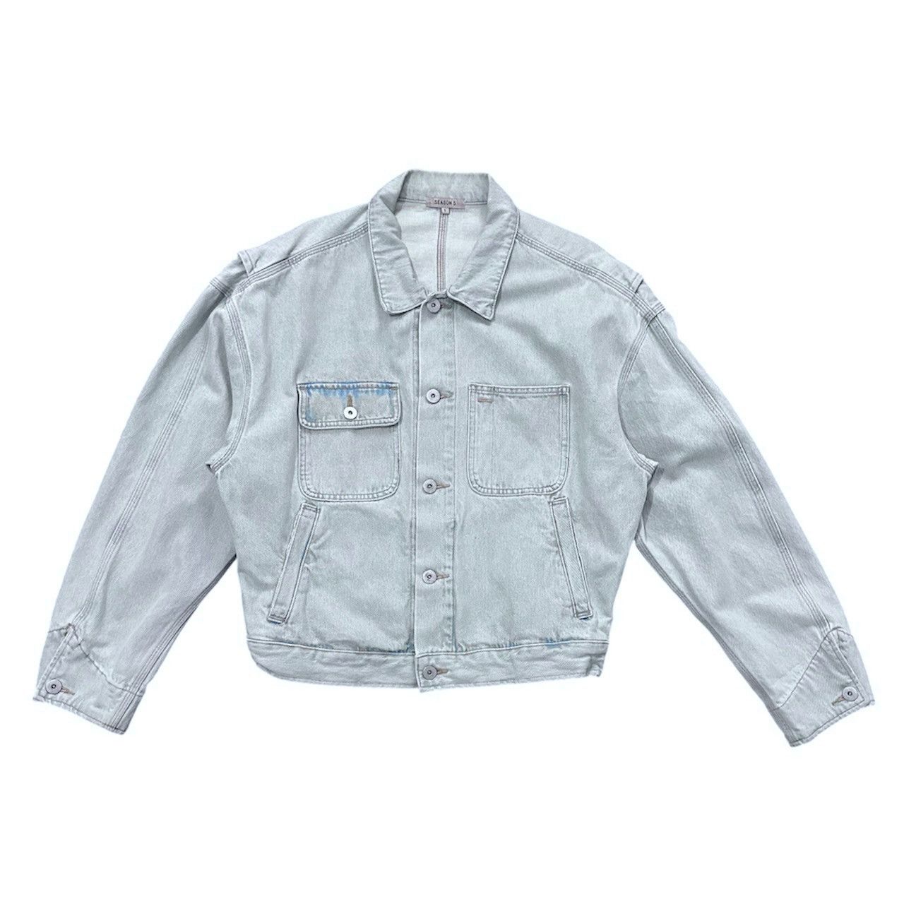 ジャケット・アウター YEEZY season6 denim flannel jacket L Yeezy season6 denim flannel jacket sample L - ARCHIVESTOCK