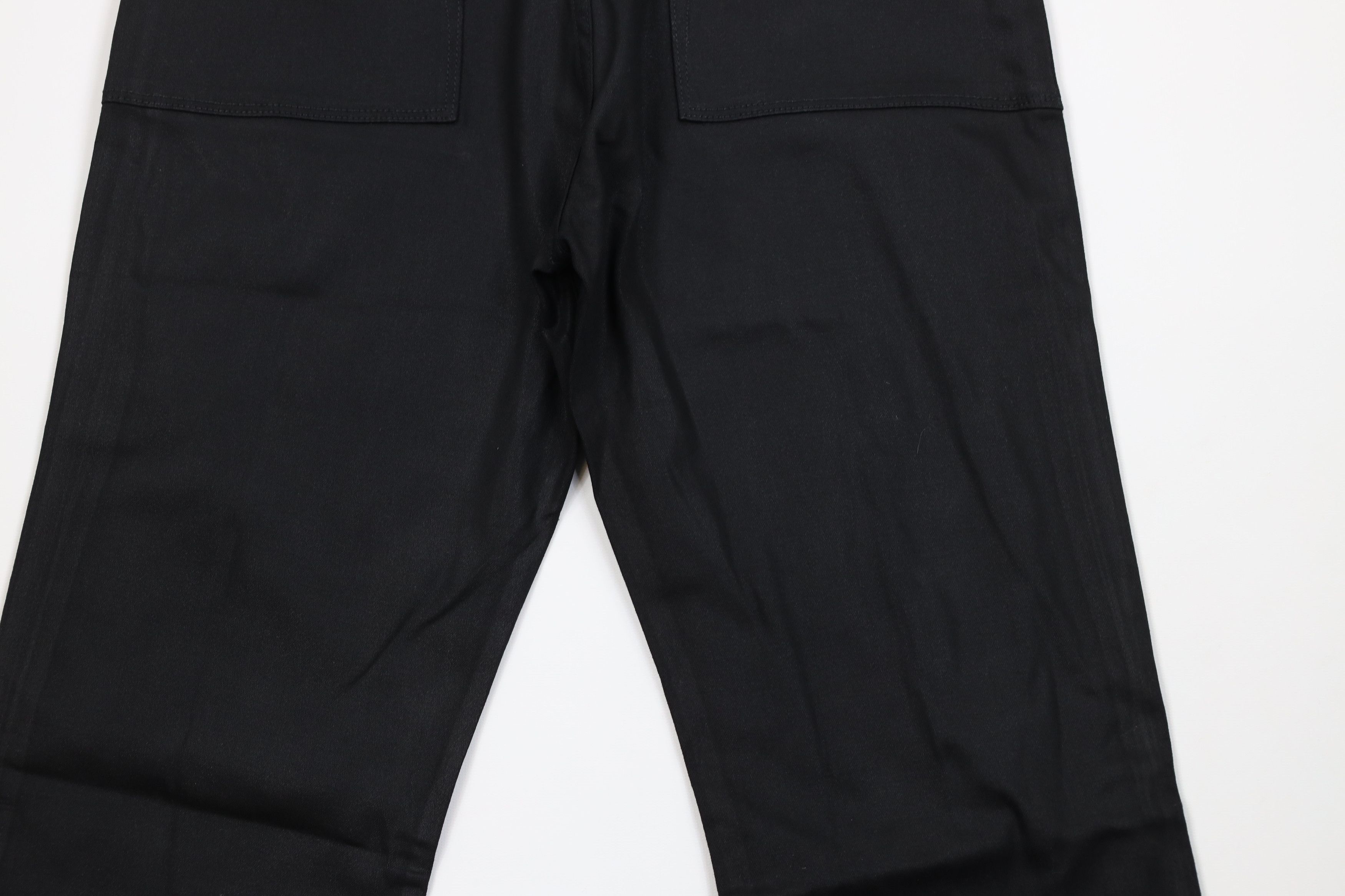 Von Dutch Vintage 90s Y2K Von Dutch Flared Wide Leg Pants Black USA Size 31" - 11 Thumbnail