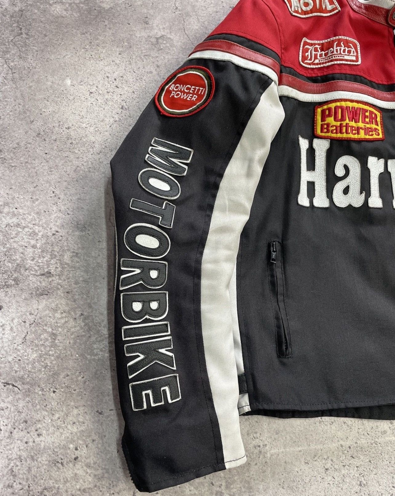 Racer Worldwide Harrison "Dark Devil" Racing Jacket - Nylon & Leather Hybrid Size US L / EU 52-54 / 3 - 13 Thumbnail
