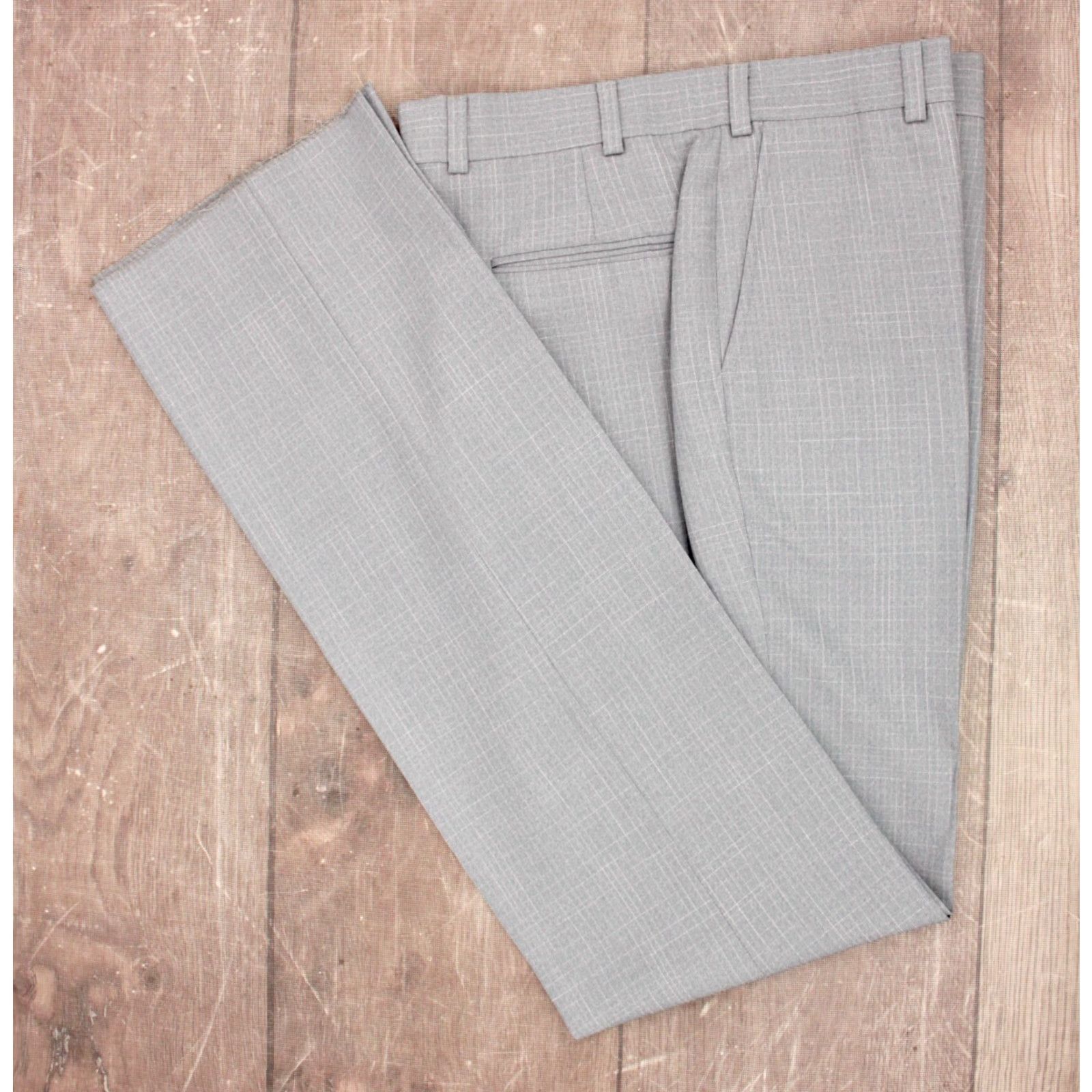 Vintage VINTAGE Men's VTG NOS 70s Light Blue Leisure Suit Sz 42 Long 1970s Polyester Disco 3 PC Size 42R - 7 Thumbnail