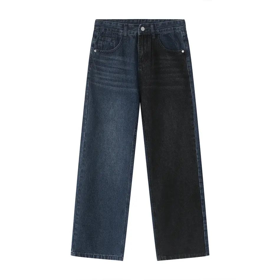 Japanese Brand Retro loose high street straight leg jeans Size US 32 / EU 48 - 5 Thumbnail