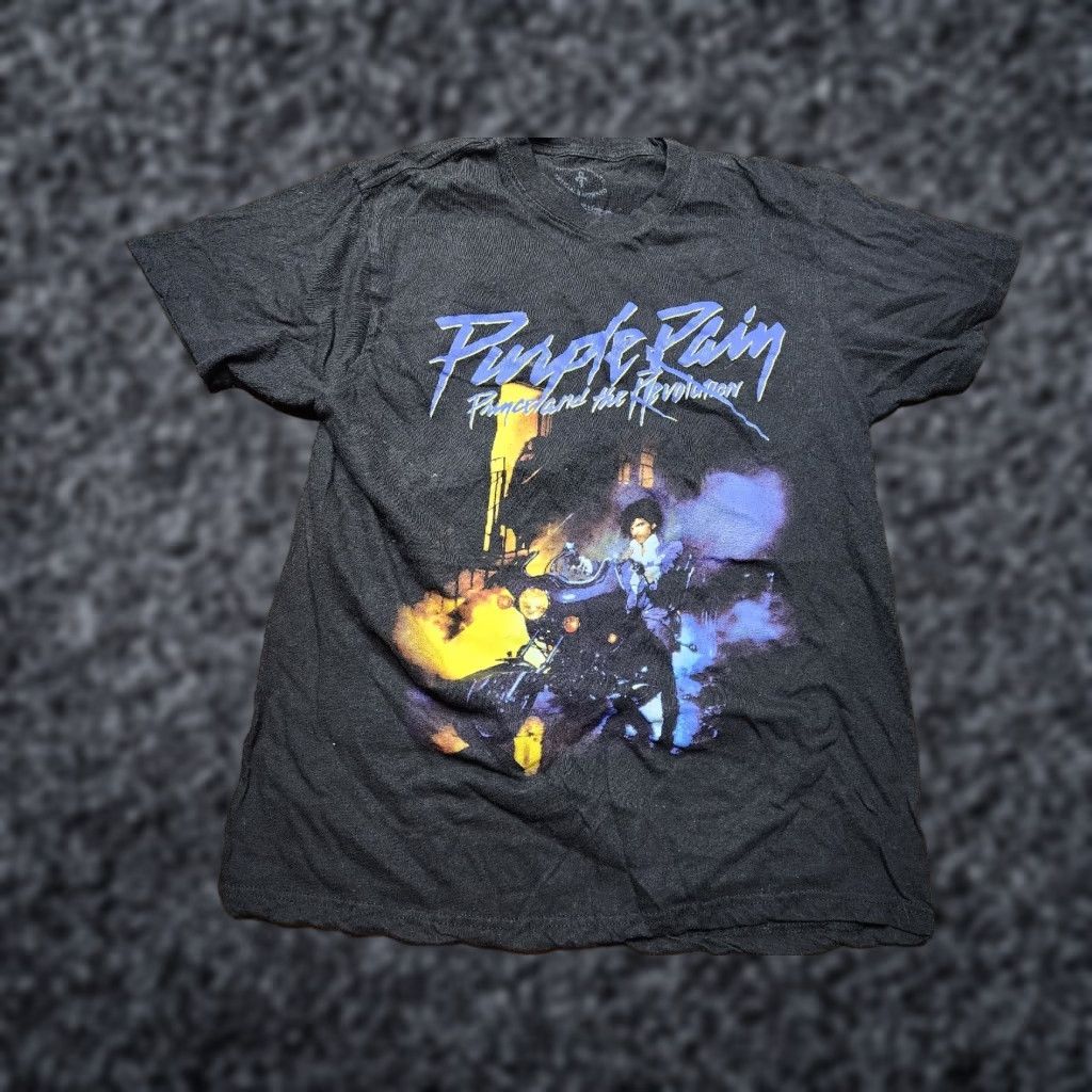 Prince Prince Juniors M Purple Rain Band Music T Shirt Size M / US 6-8 / IT 42-44 - 1 Thumbnail