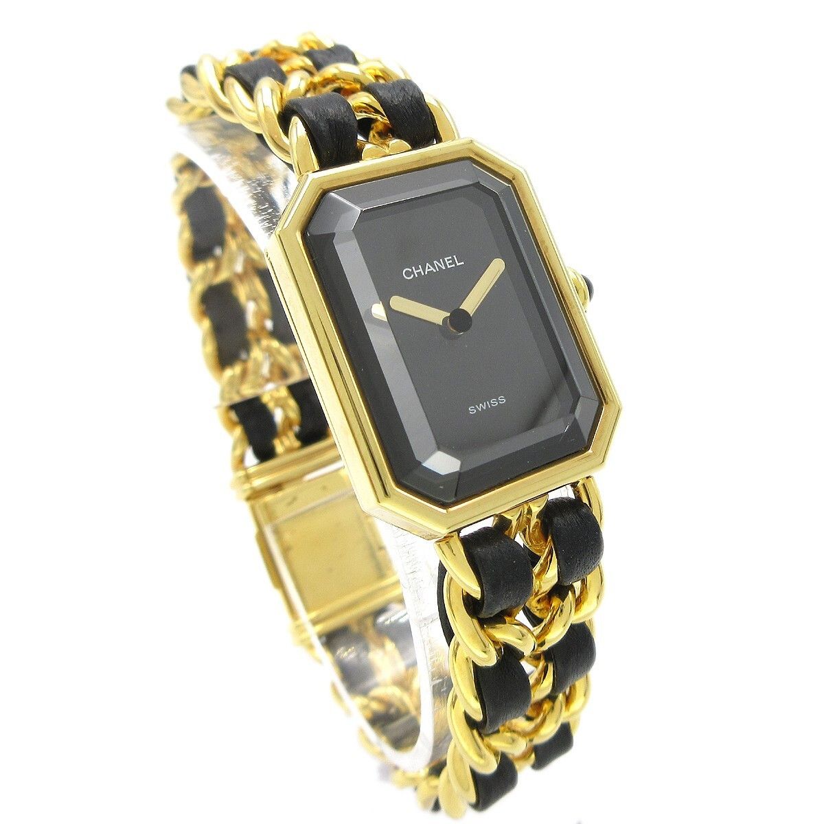 Chanel Chanel Premiere Rock Quartz Watch Plated Metal and Leather Size ONE SIZE - 1 Thumbnail