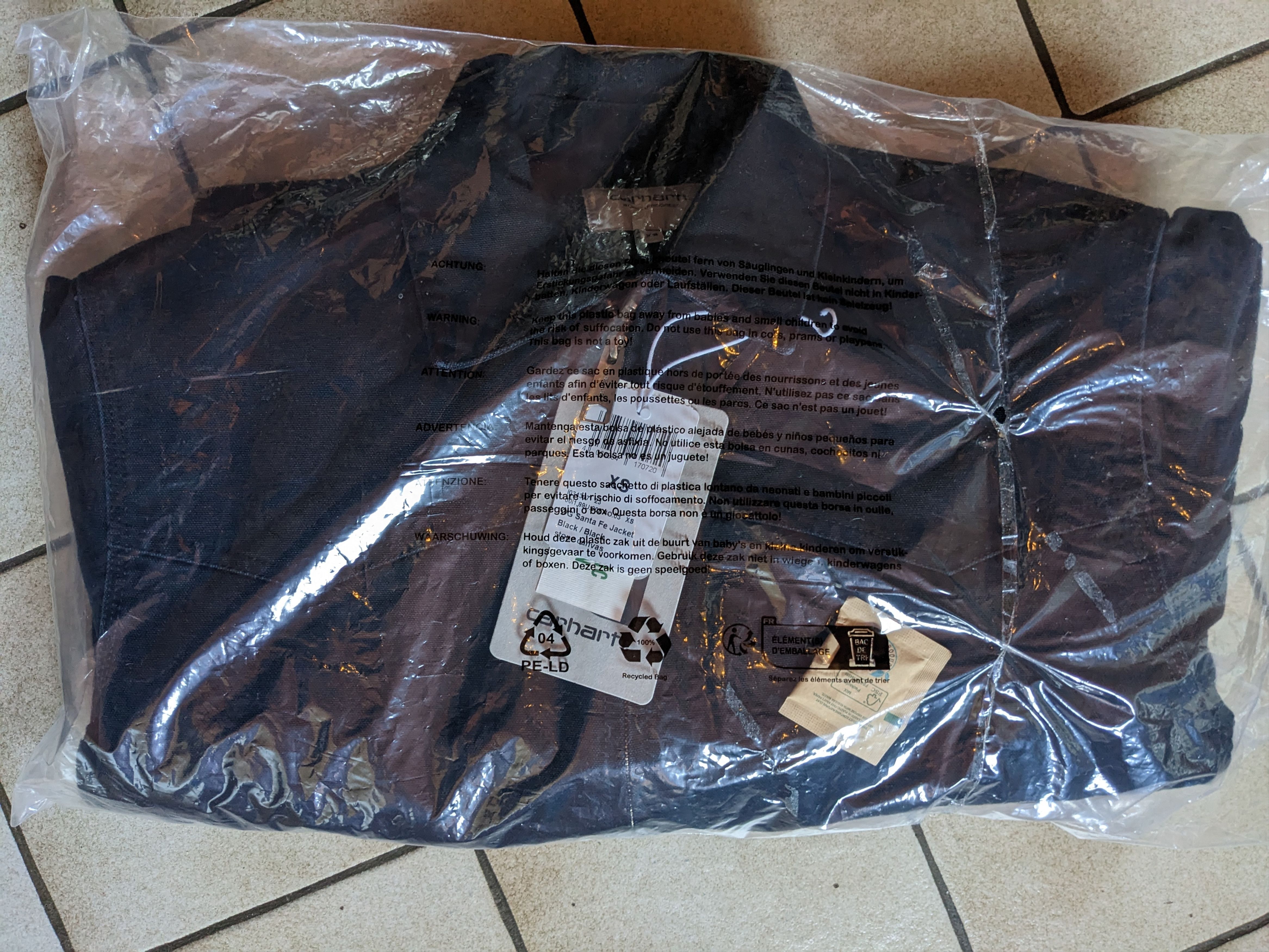 Carhartt Carhartt OG Santa Fe Stone Canvas Bomber Jacke Size US XS / EU 42 / 0 - 13 Thumbnail