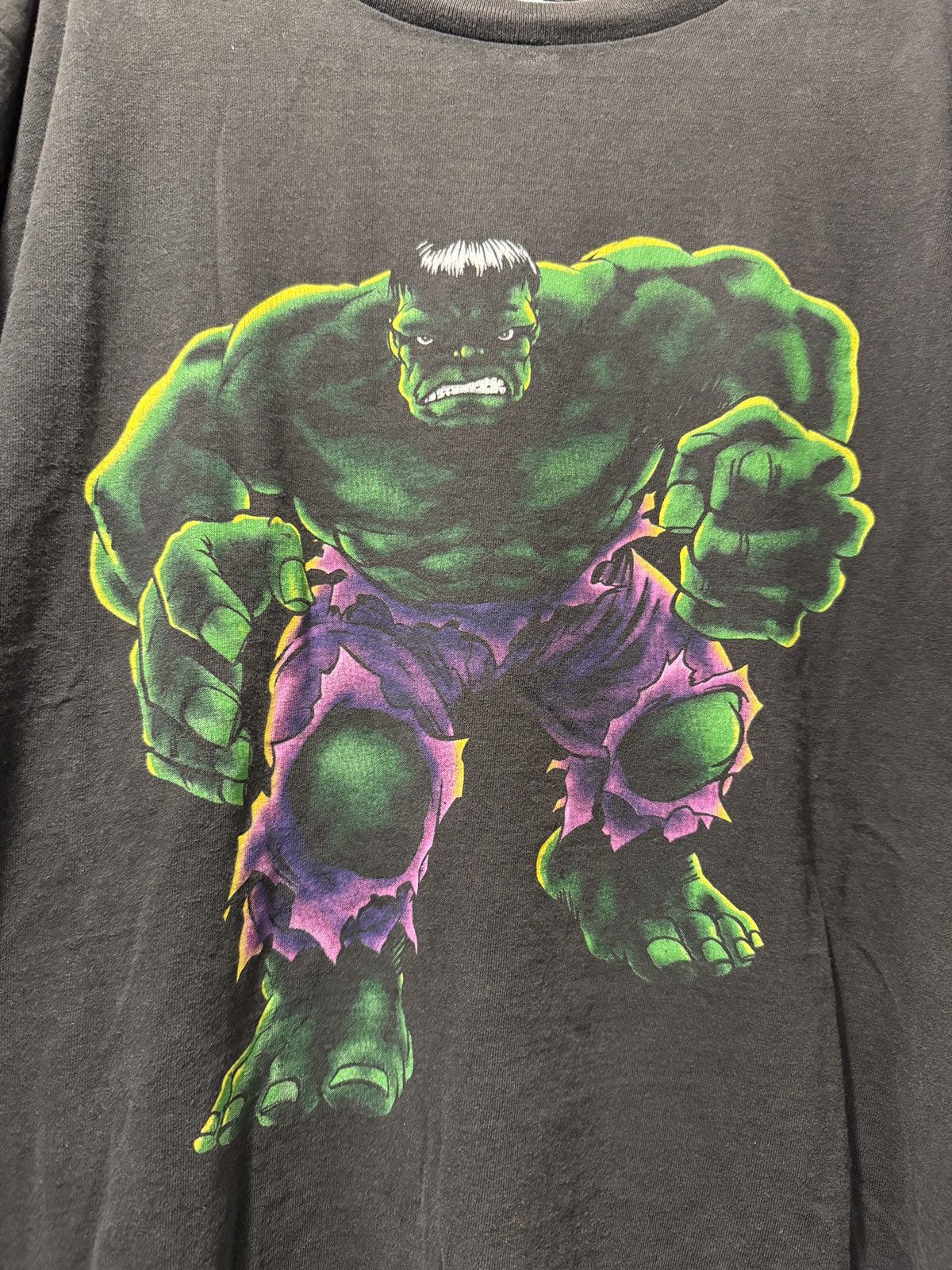 Marvel Comics *RARE* VTG 90s 00s Y2k MARVEL HULK COMICS 00s DEMNA STYLE Size US XL / EU 56 / 4 - 2 Thumbnail