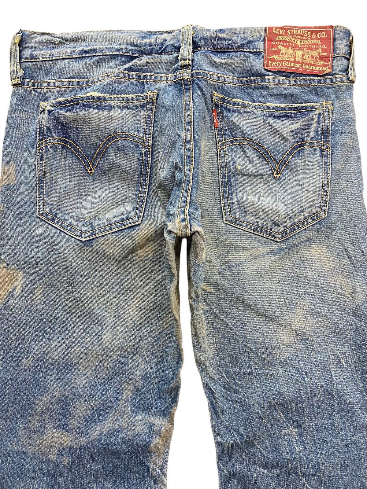 Levi's Levi’s Mud Wash Ripped Boot Cut Style Jeans Size US 33 - 4 Thumbnail