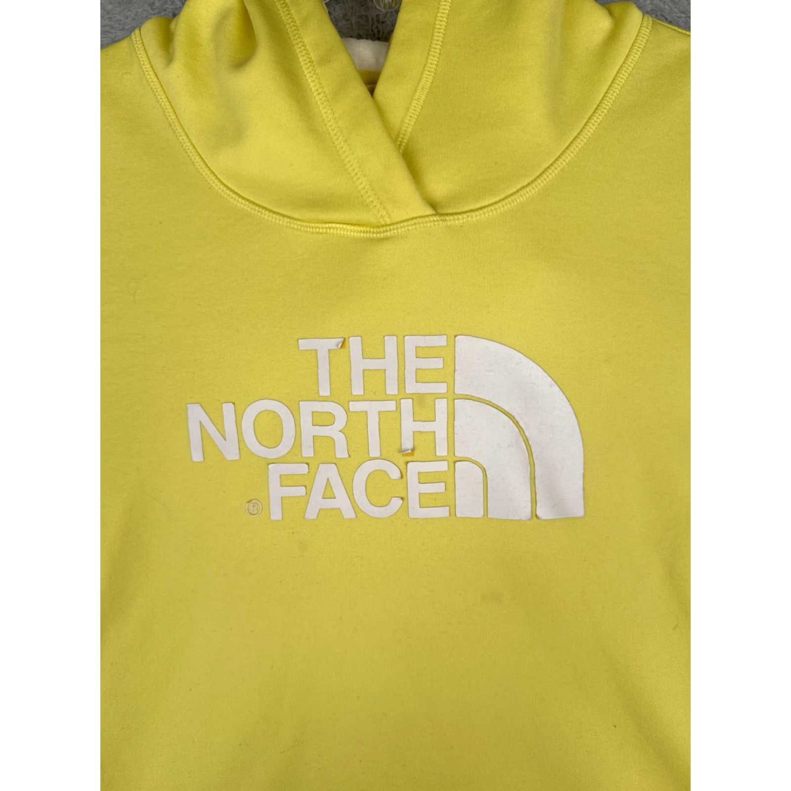 The North Face The North Face Hoodie Women Large Yellow Full Zip Jersey Logo Womens Size L / US 10 / IT 46 - 6 Thumbnail
