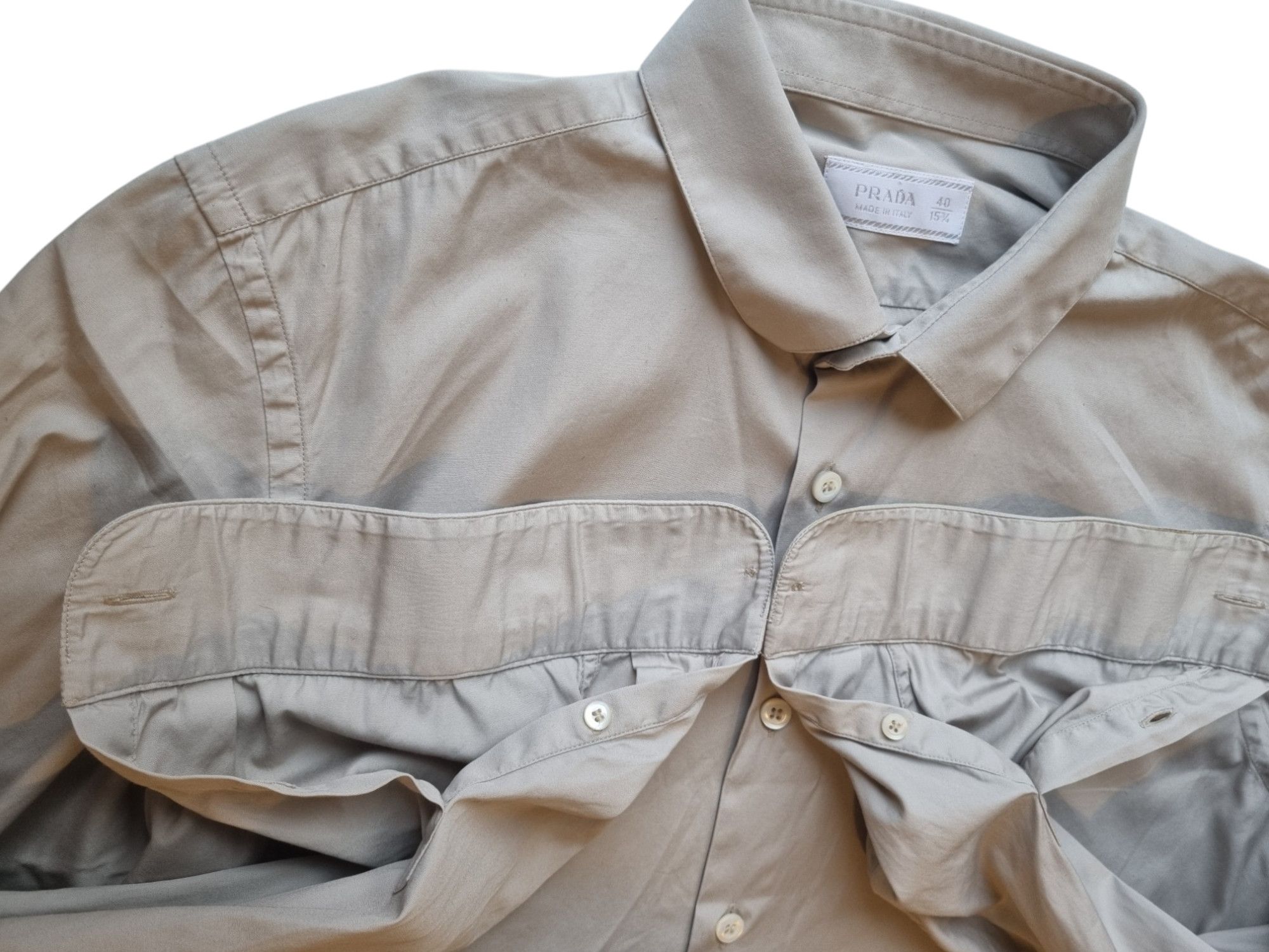 Prada Prada Milano Button Up Shirt Size US L / EU 52-54 / 3 - 4 Thumbnail