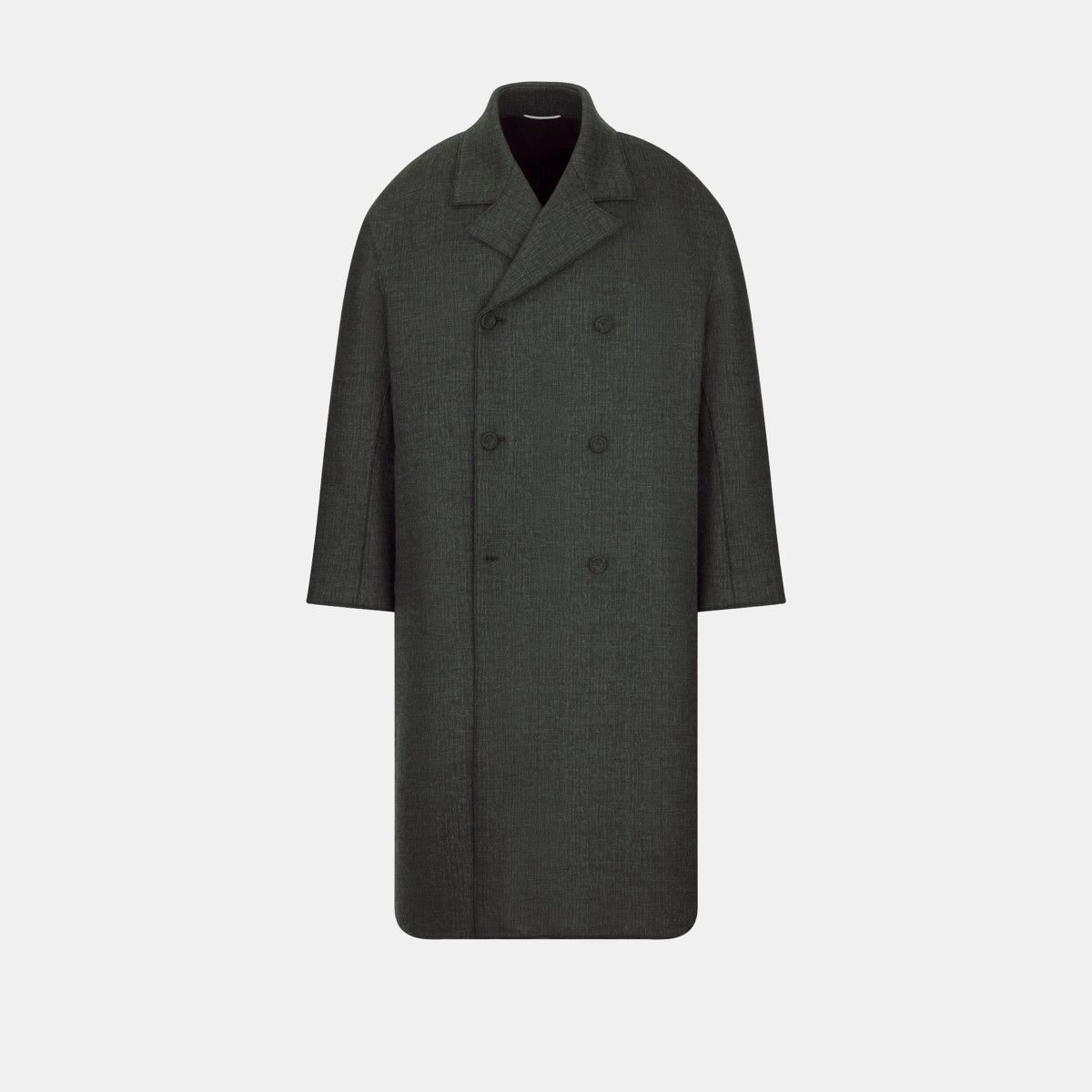 Dior o1bcso1str1224 Six-Button Bar Coat in Virgin Size US M / EU 48-50 / 2 - 1 Thumbnail