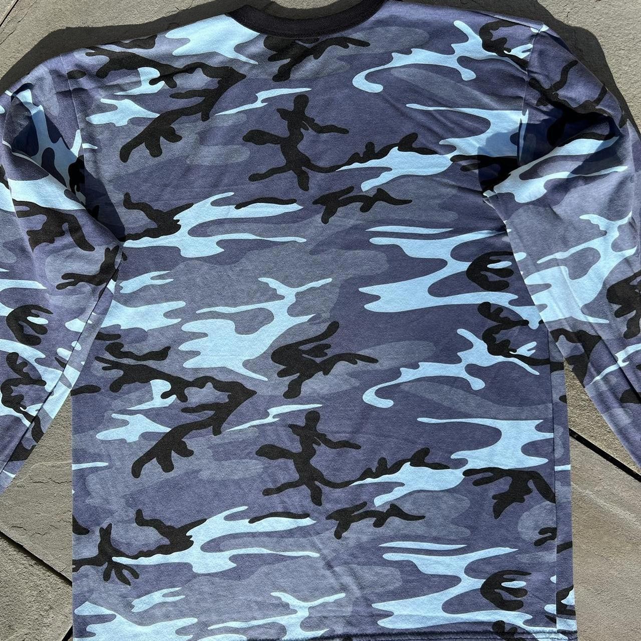Rothco Blue Camo Long Sleeve Shirt Size US XL / EU 56 / 4 - 5 Thumbnail