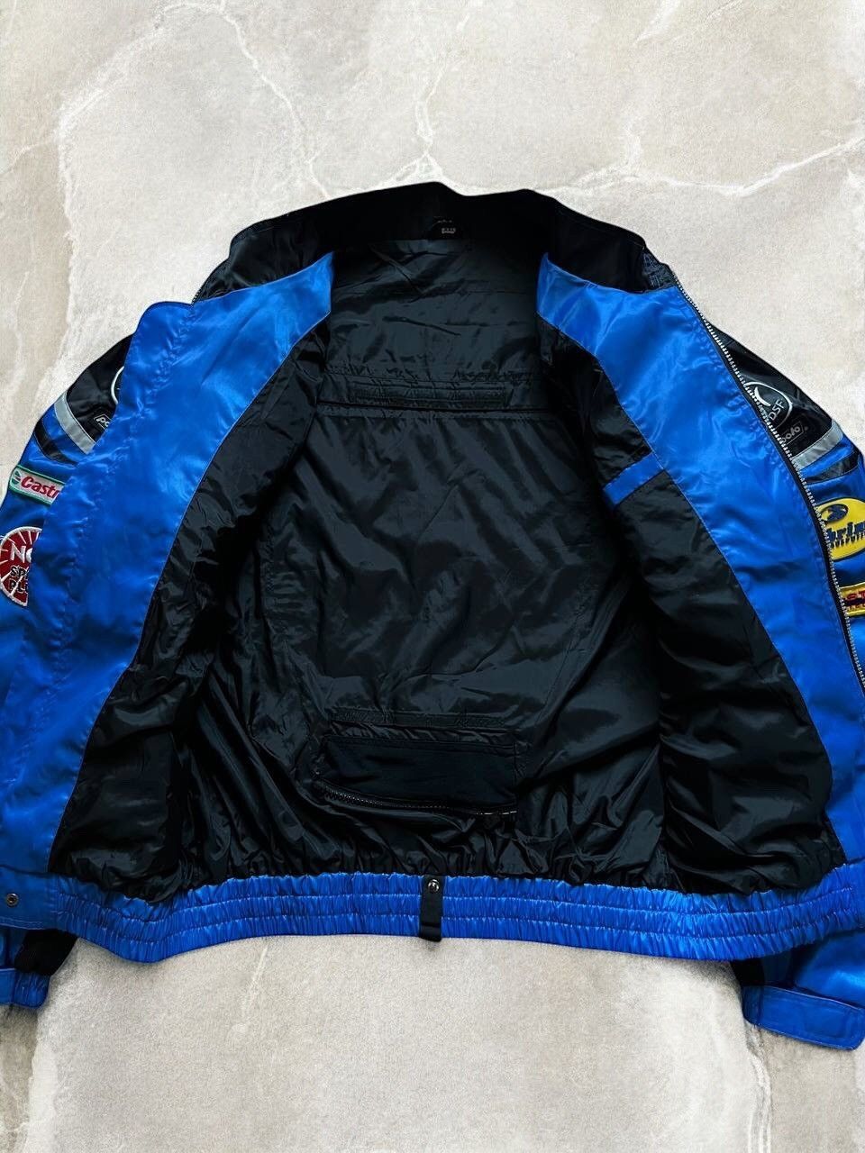 Vintage Vintage RACING JACKET SPEED MOTOBIKE Protective Shoulders Size US XL / EU 56 / 4 - 7 Thumbnail