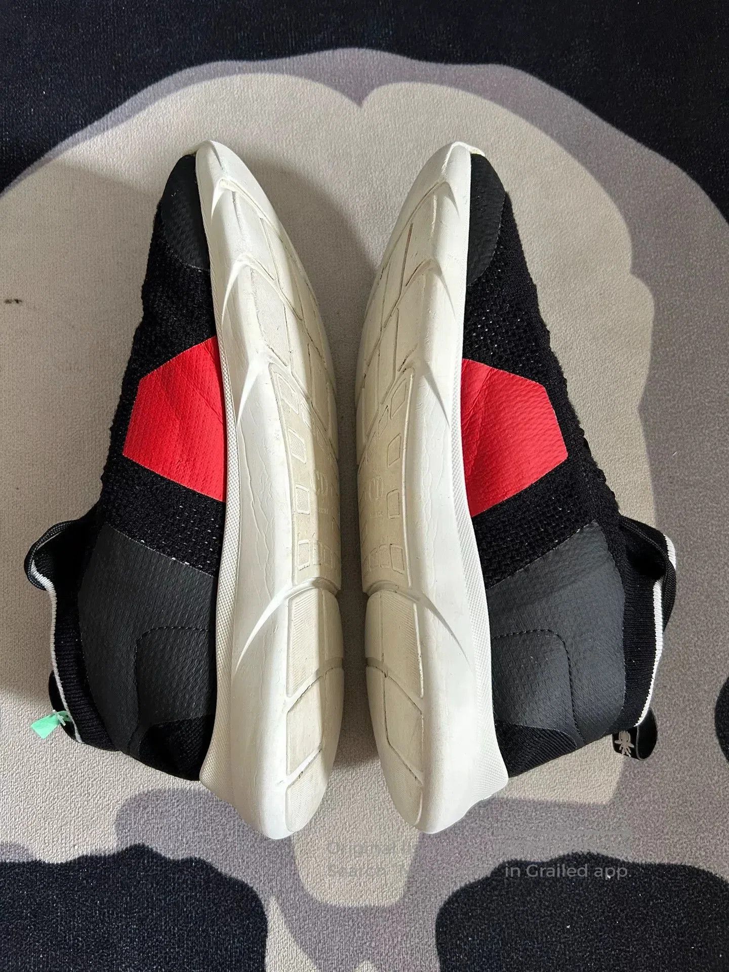 Dior Dior Homme Black Sports Sock Sneakers. Size US 8 / EU 41 - 2 Thumbnail