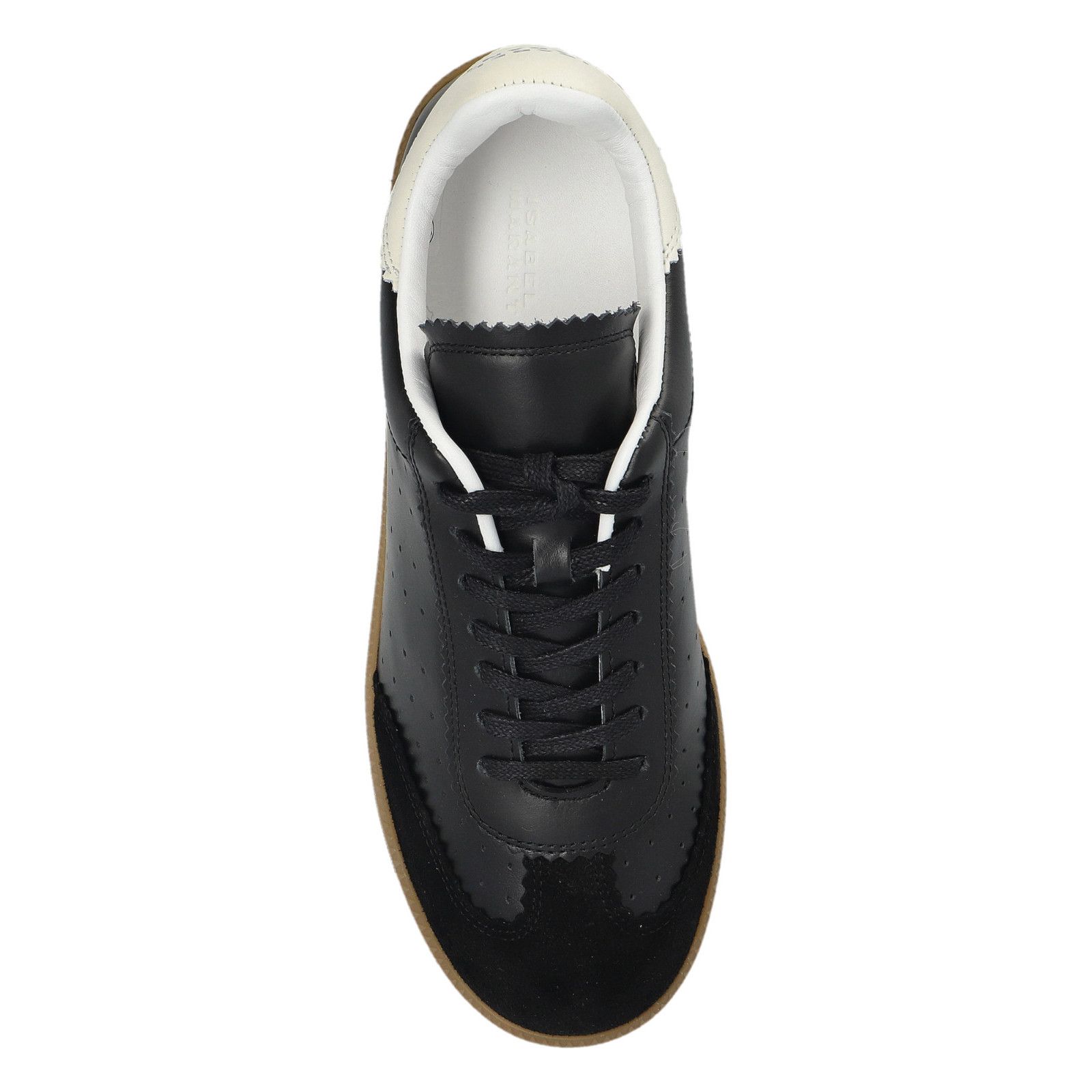 Isabel Marant ISABEL MARANT Bryce Black Leather Sneakers New & Authentic ( Size US 10 / IT 40 - 4 Thumbnail
