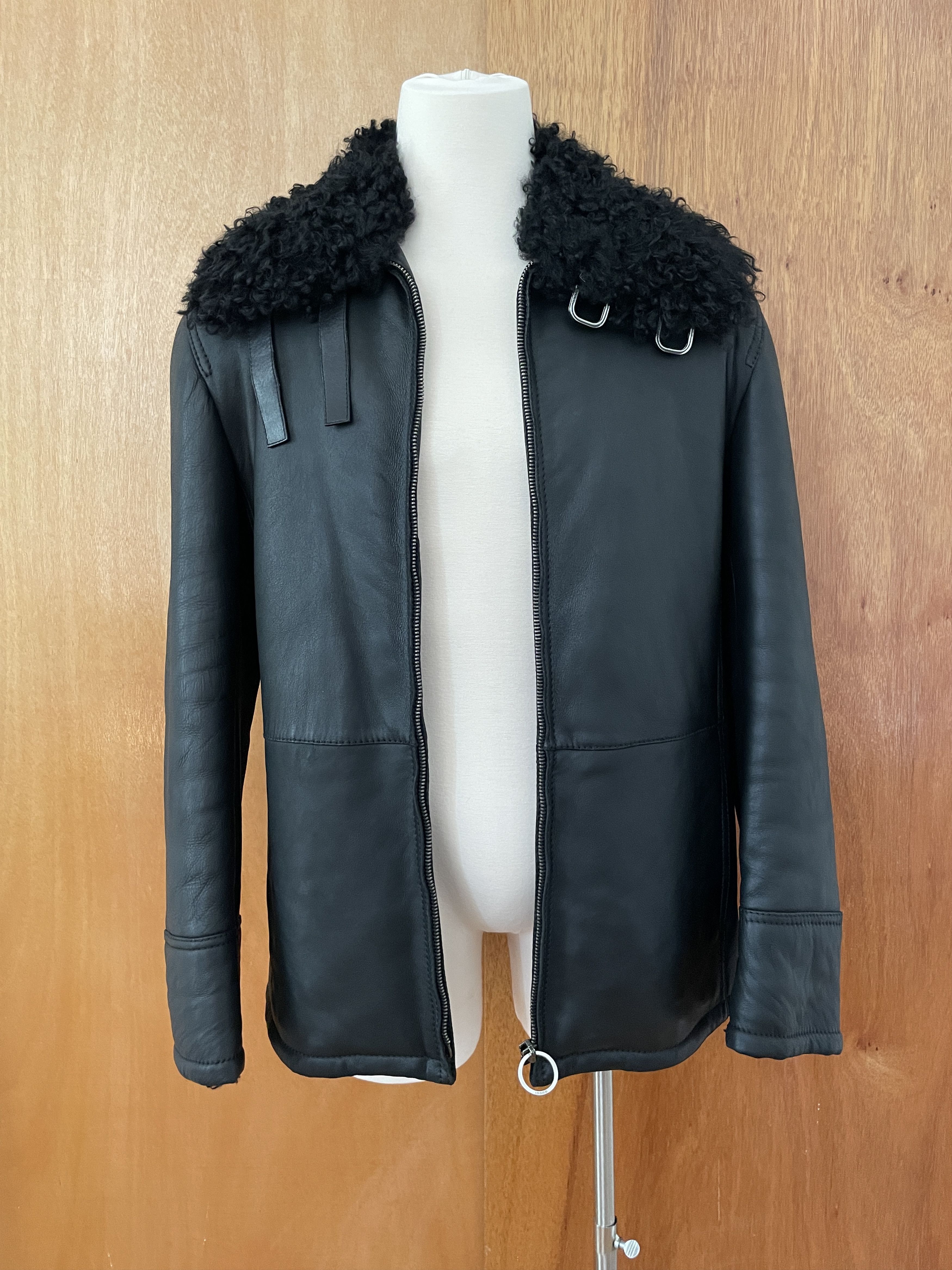 Gucci Shearling and Leather A/W '01 Coat Size US L / EU 52-54 / 3 - 3 Thumbnail