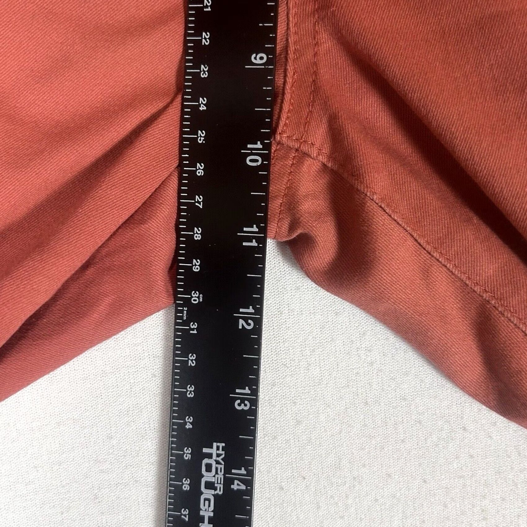Forever 21 Forever 21 Casual Chino Pants Womens 28 Red Denim Mid Rise Medium Wash Pockets Size 28" / US 6 / IT 42 - 7 Thumbnail