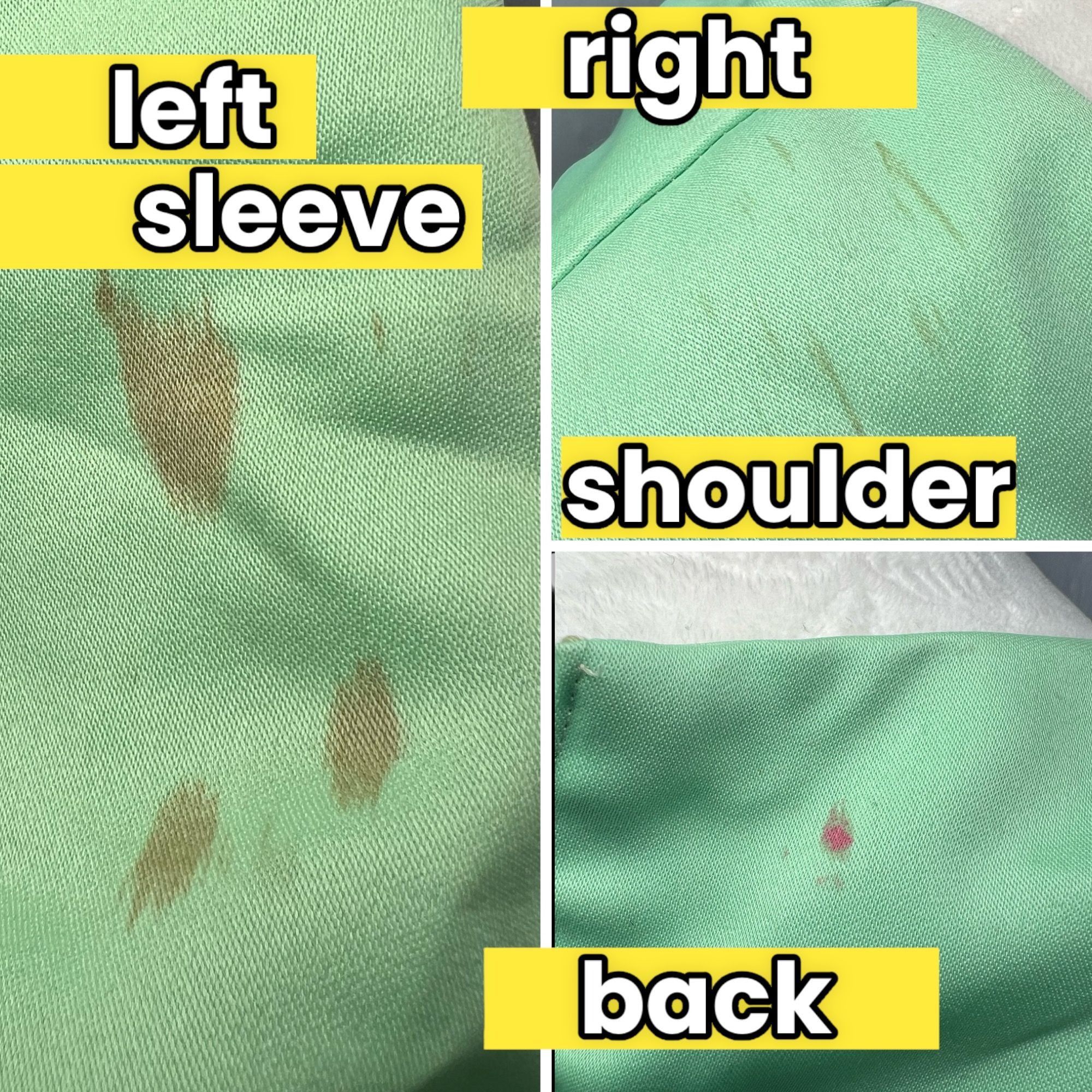 Vintage VTG Mint Green Satin Dress Jeweled Accents ❗️FLAWED❗️ Size S / US 4 / IT 40 - 12 Thumbnail