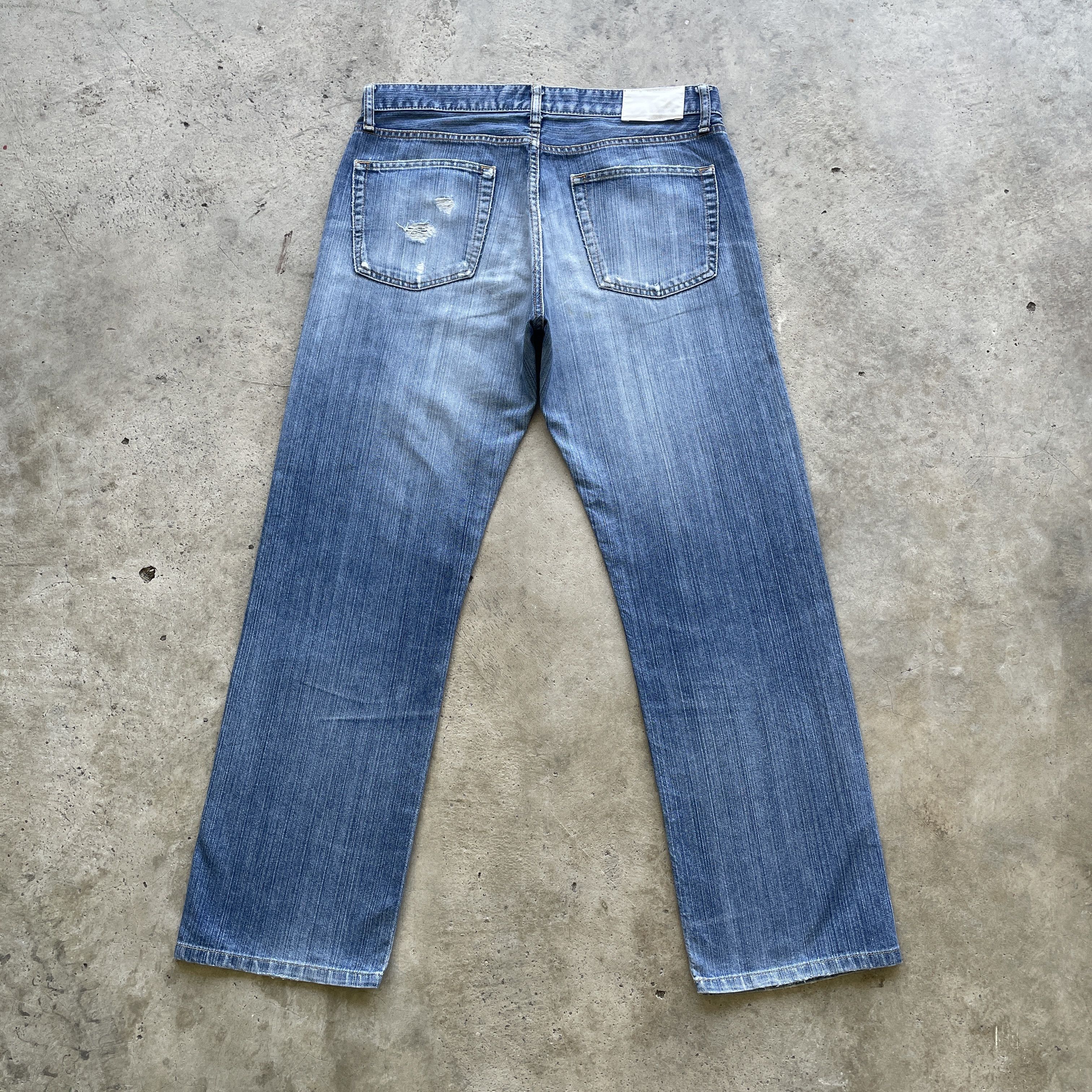 Japanese Brand × Vintage VINTAGE JAPANESE DENIM JEANS FADED PANTS W33x28.5 Size US 33 - 11 Thumbnail