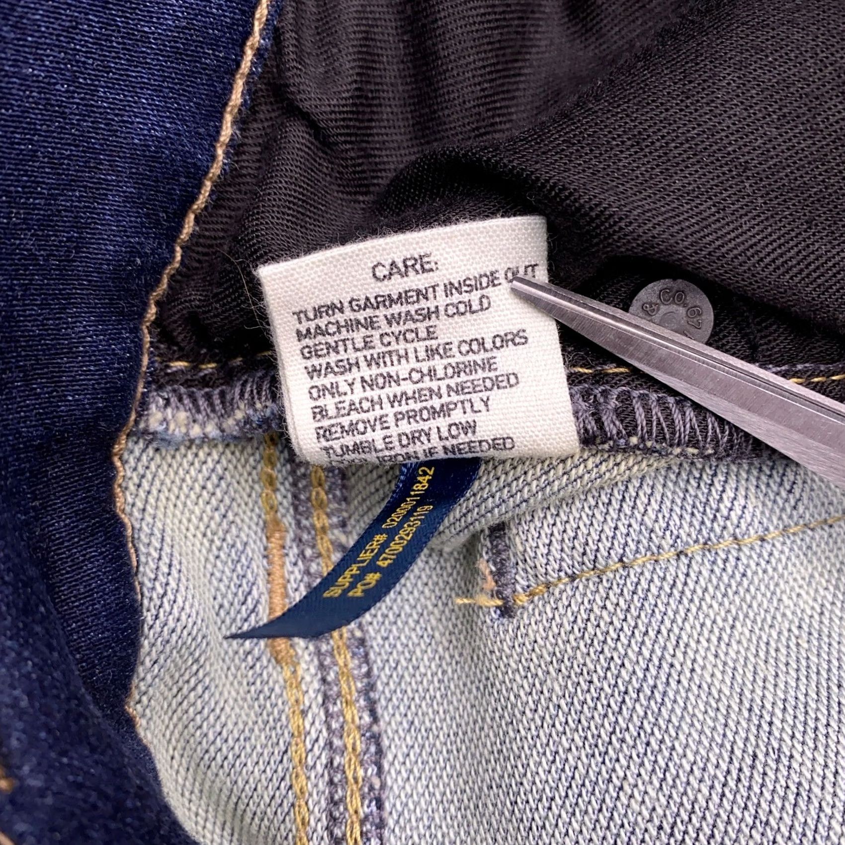 Polo Ralph Lauren Polo Ralph Lauren Jeans Skinny Womens 27 Mid Rise Stretch Ankle Zip Blue Inseam 29.5 Denim 5-Pocket Slim Modern 28 W Belt Loops Logo Size 27" / US 4 / IT 40 - 6 Thumbnail