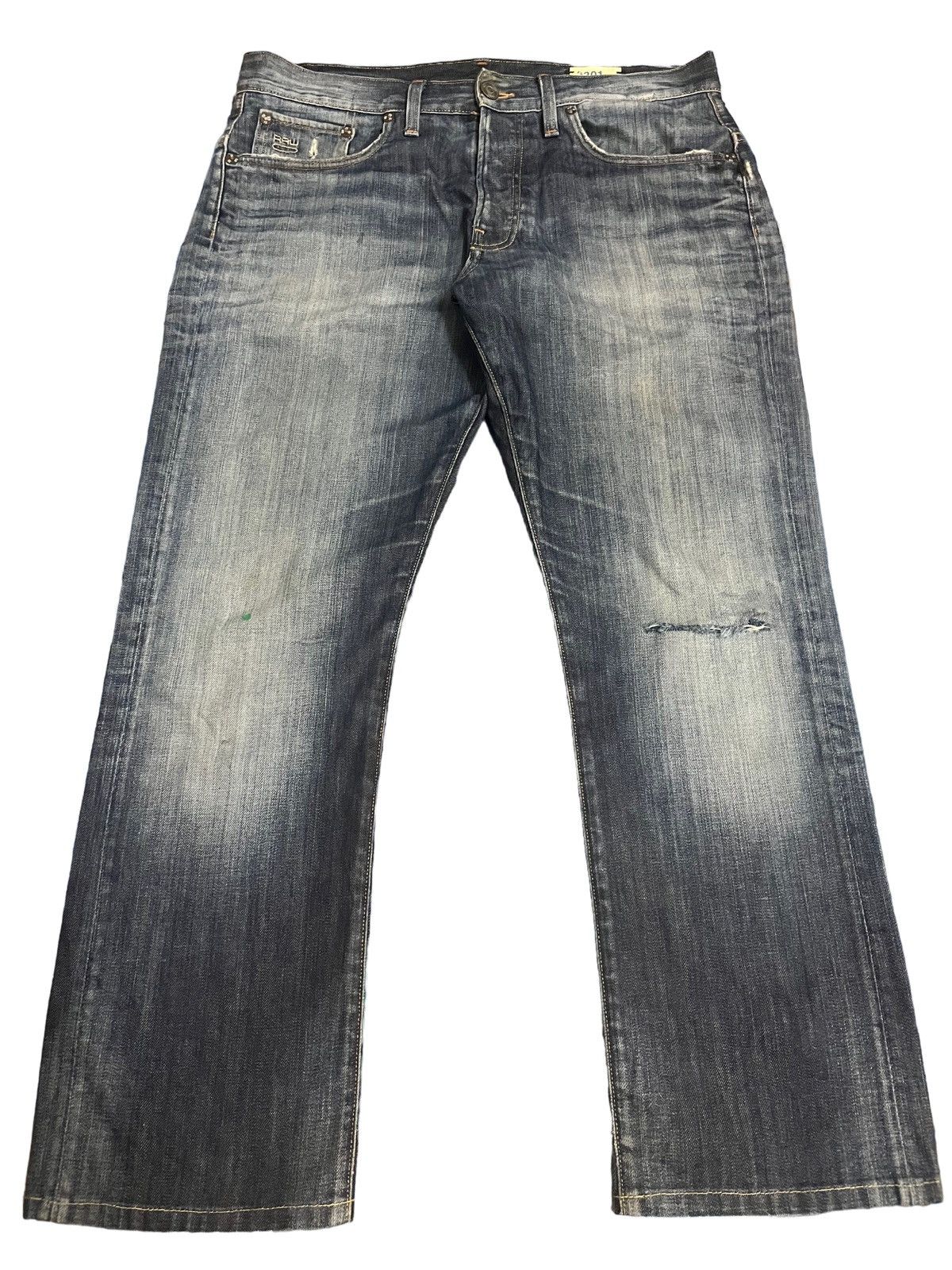 Vintage Gstar Raw Distress Style Jeans