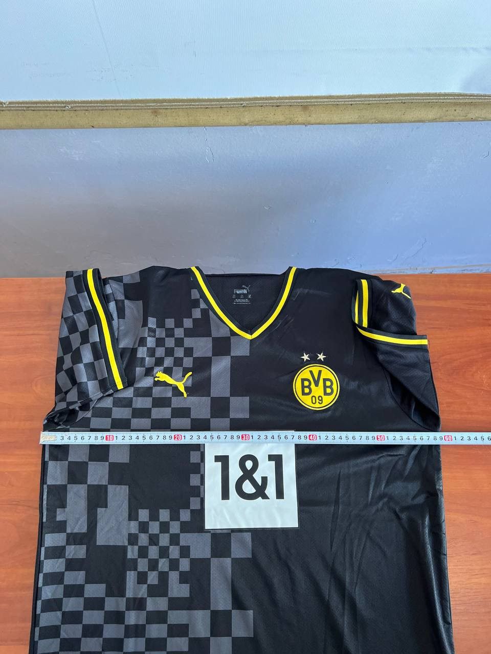 Puma 2022/23 BORUSSIA DORTMUND AWAY SOCCER JERSEY FOOTBALL SHIRT Size US XXL / EU 58 / 5 - 14 Thumbnail