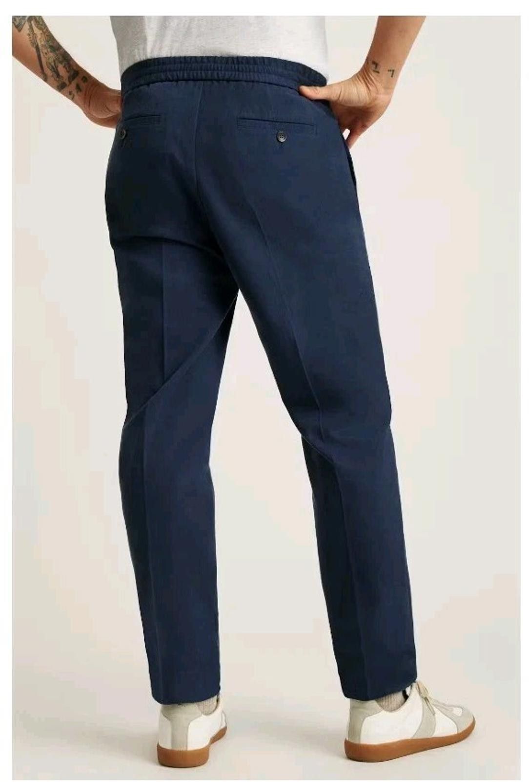 Bonobos Bonobos Men's Size 36 x 27 Drawstring Flat Front Pants Blue Size US 36 / EU 52 - 4 Thumbnail