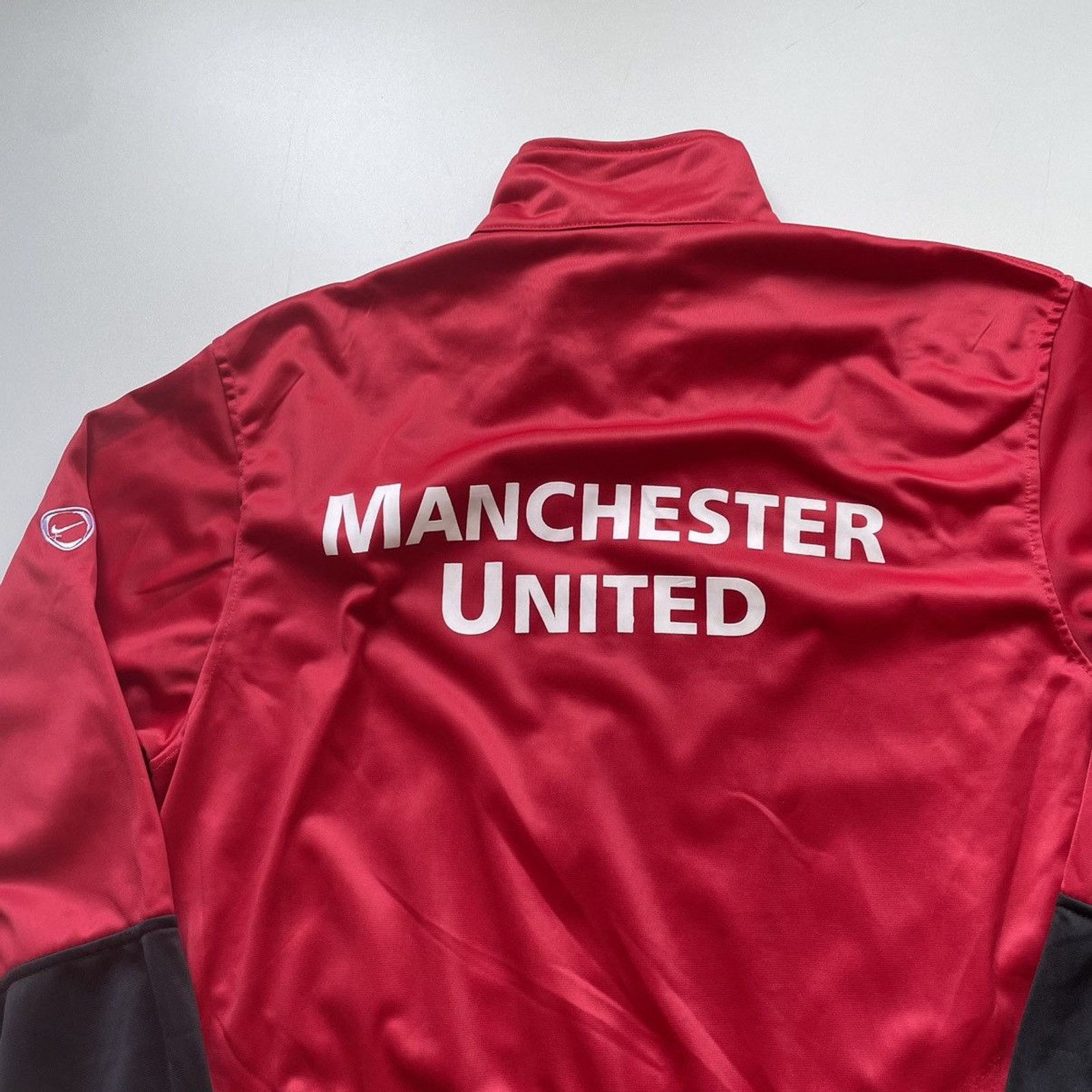 Nike Vintage Y2K Nike Manchester United F.C Warm Up Jacket XL Red Size US L / EU 52-54 / 3 - 4 Thumbnail