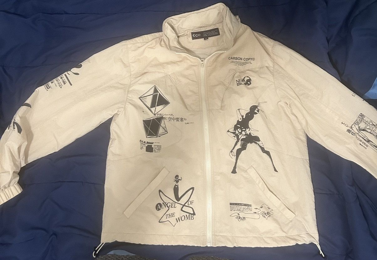 image of Carbon Copy All Angels Jacket in Cream, Men's (Size Medium)