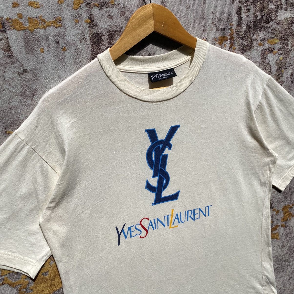 Yves Saint Laurent Vintage 90s Yves Saint Laurent Shirt Boxy YSL Luxury Brand Size US M / EU 48-50 / 2 - 5 Thumbnail