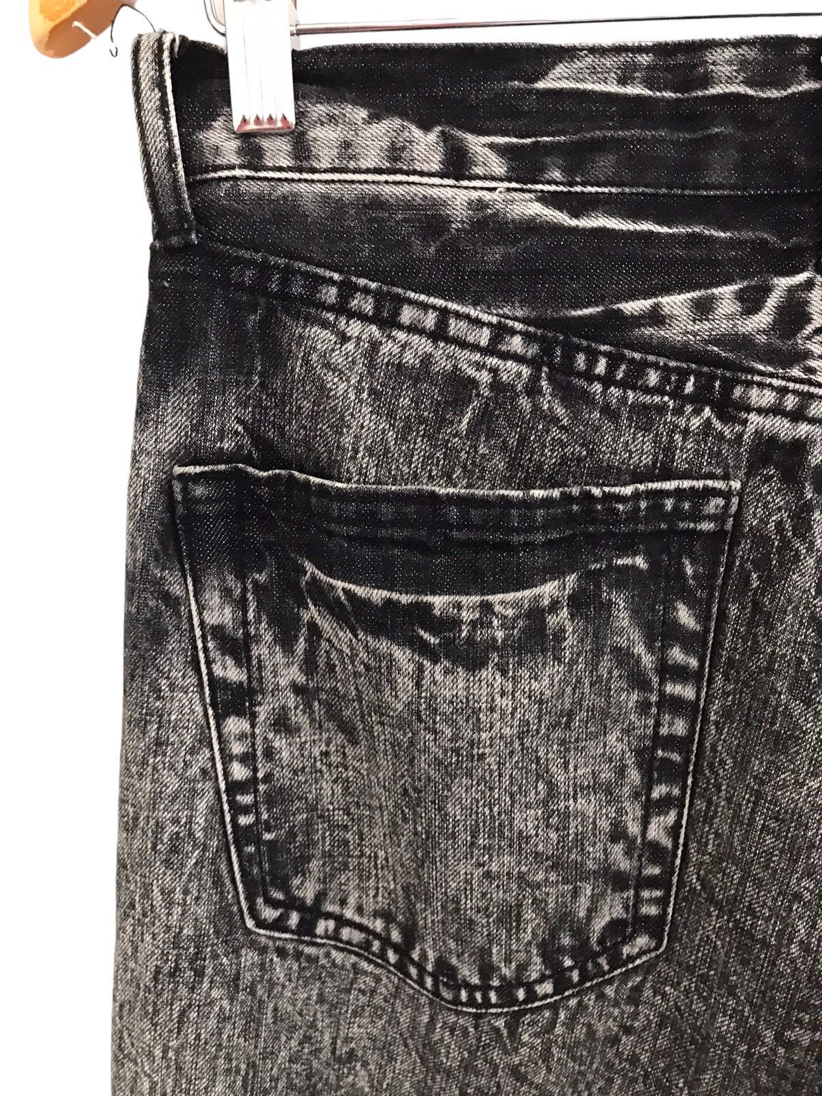 Japanese Brand Japanese Brand Sorridere Tokyo Fashion Black Acid Wash Jeans Size US 30 / EU 46 - 11 Thumbnail