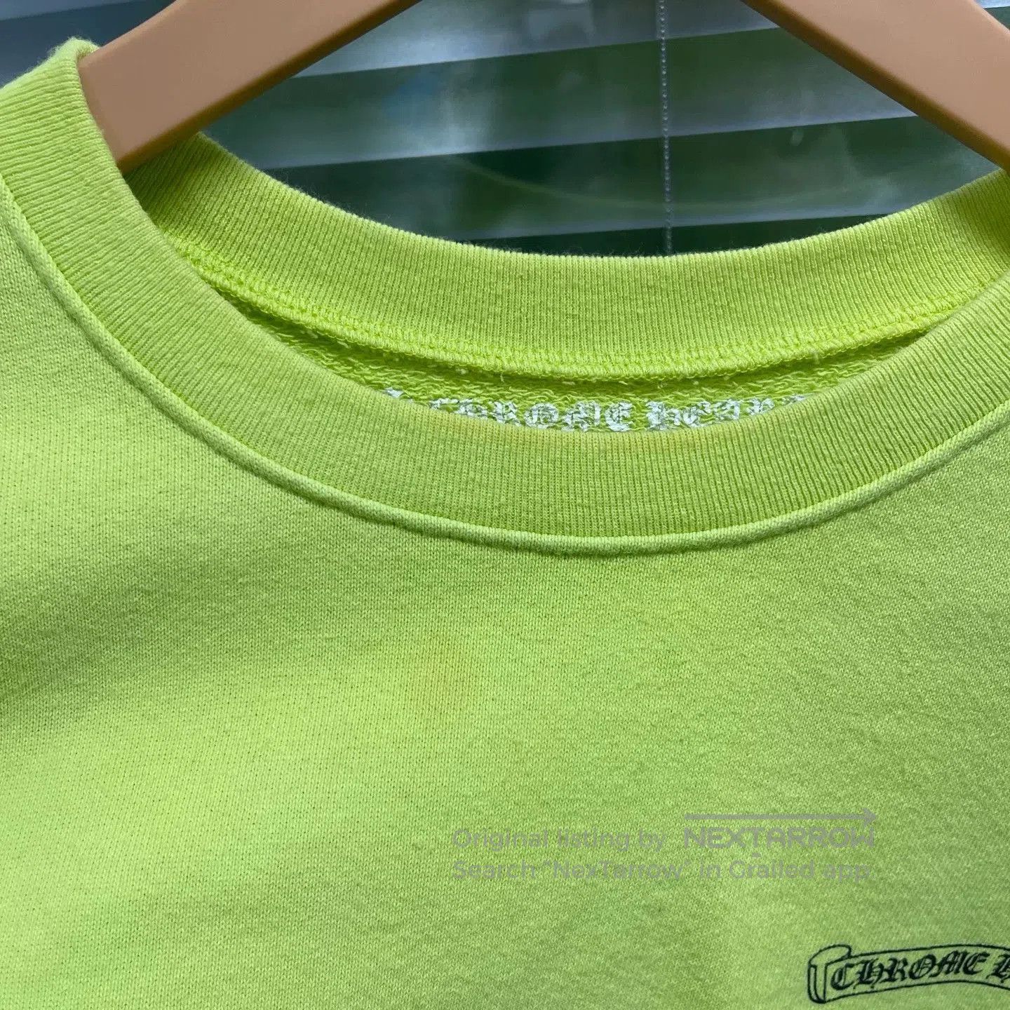 Chrome Hearts Green Graphic Long Sleeve Sweatshirt Size M. Size US M / EU 48-50 / 2 - 7 Thumbnail
