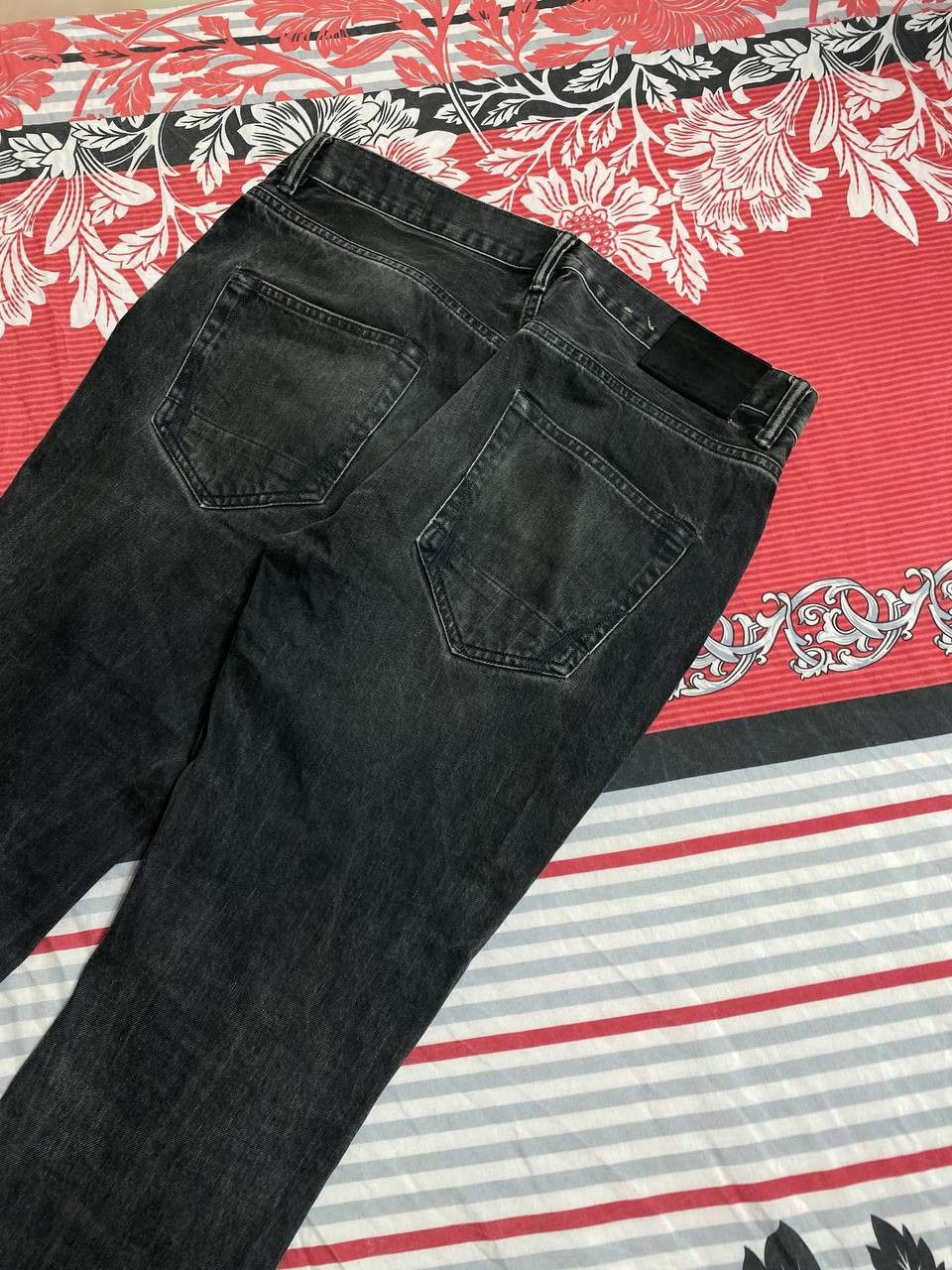 Allsaints × Vintage Allsaints Vintage Y2K Distressed Washed Slammer Jeans Size US 34 / EU 50 - 15 Thumbnail