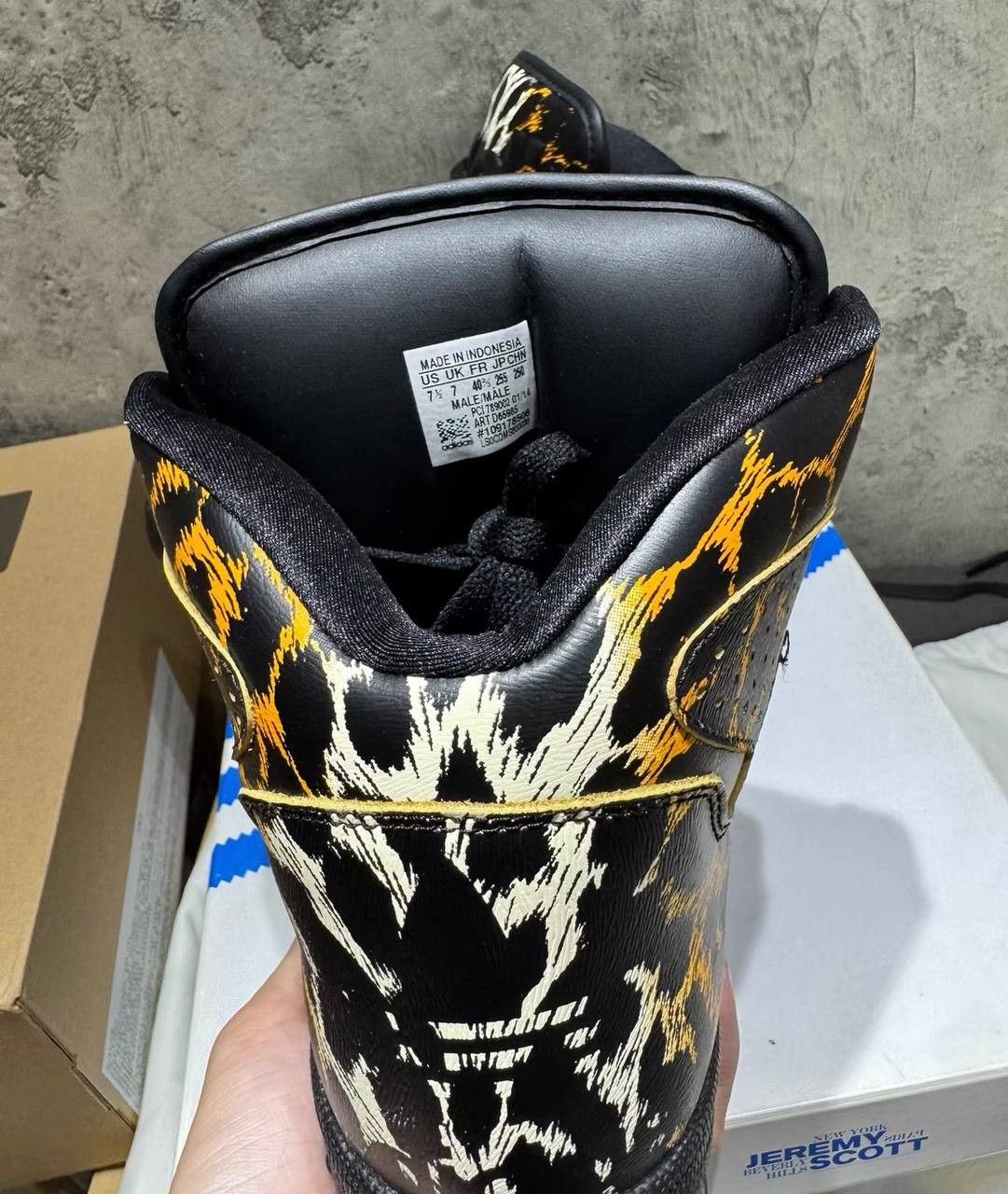 Jeremy Scott adidas Jeremy Scott Instinct leopard print sneakers Size US 7.5 / EU 40-41 - 3 Thumbnail