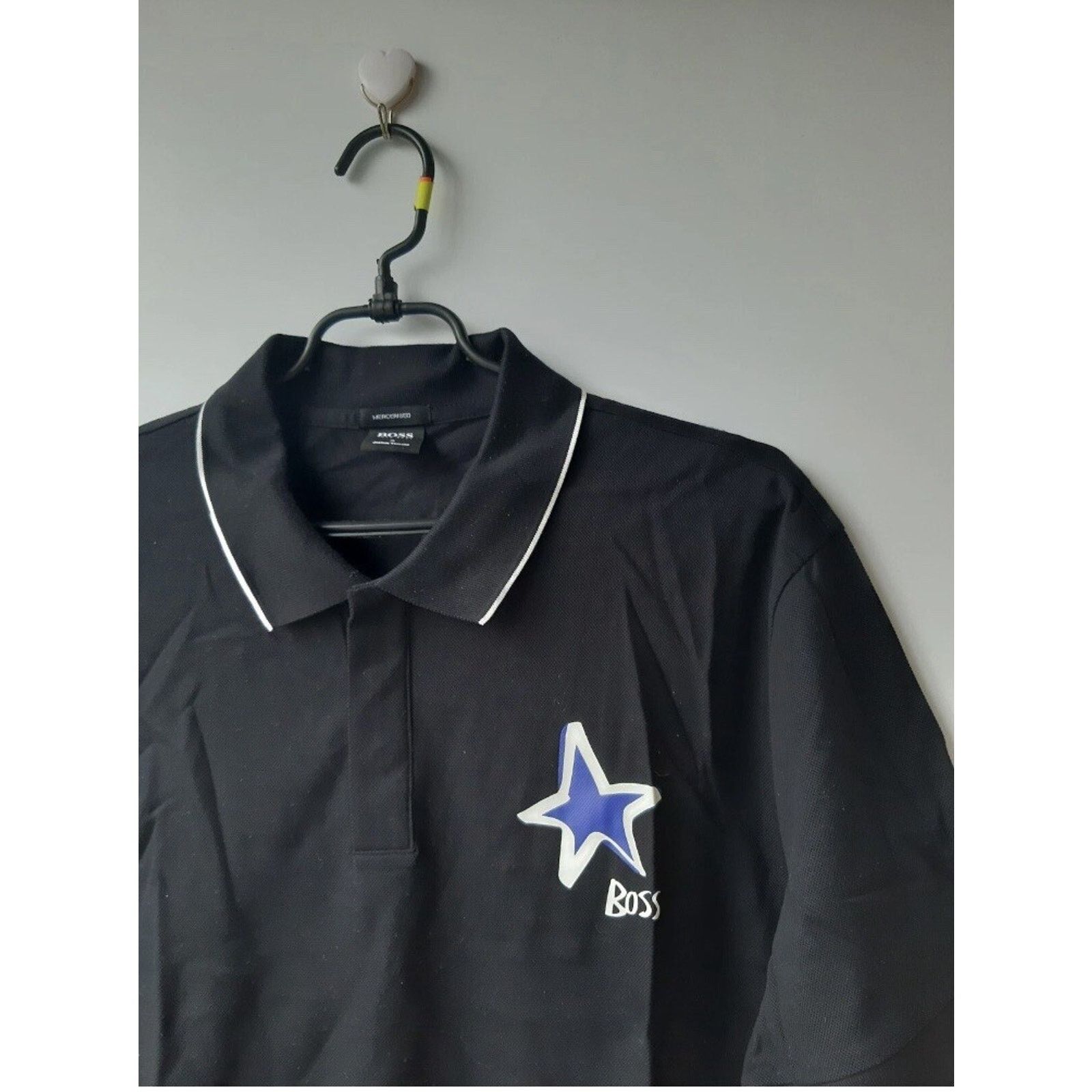 Hugo Boss Hugo Boss x Justin Teodoro Star Logo Polo Shirt XL Limited Size US XL / EU 56 / 4 - 2 Thumbnail