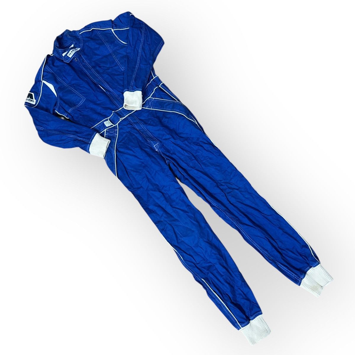 Japanese Brand Vintage The Man Spirit Plain Racing Suit Size US 33 - 1 Thumbnail