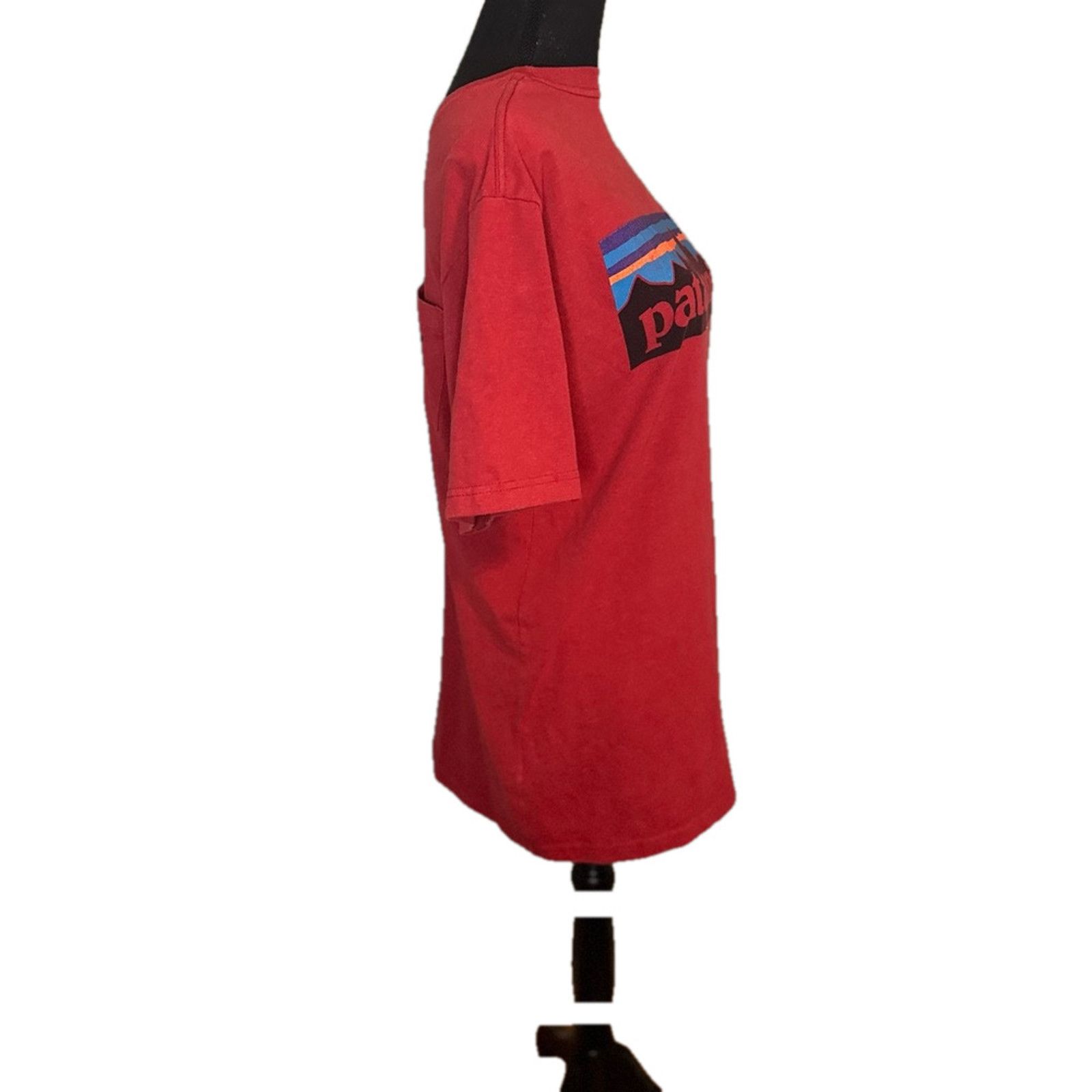 Patagonia Patagonia Red Logo T-shirt Regular Fit Size US M / EU 48-50 / 2 - 2 Thumbnail