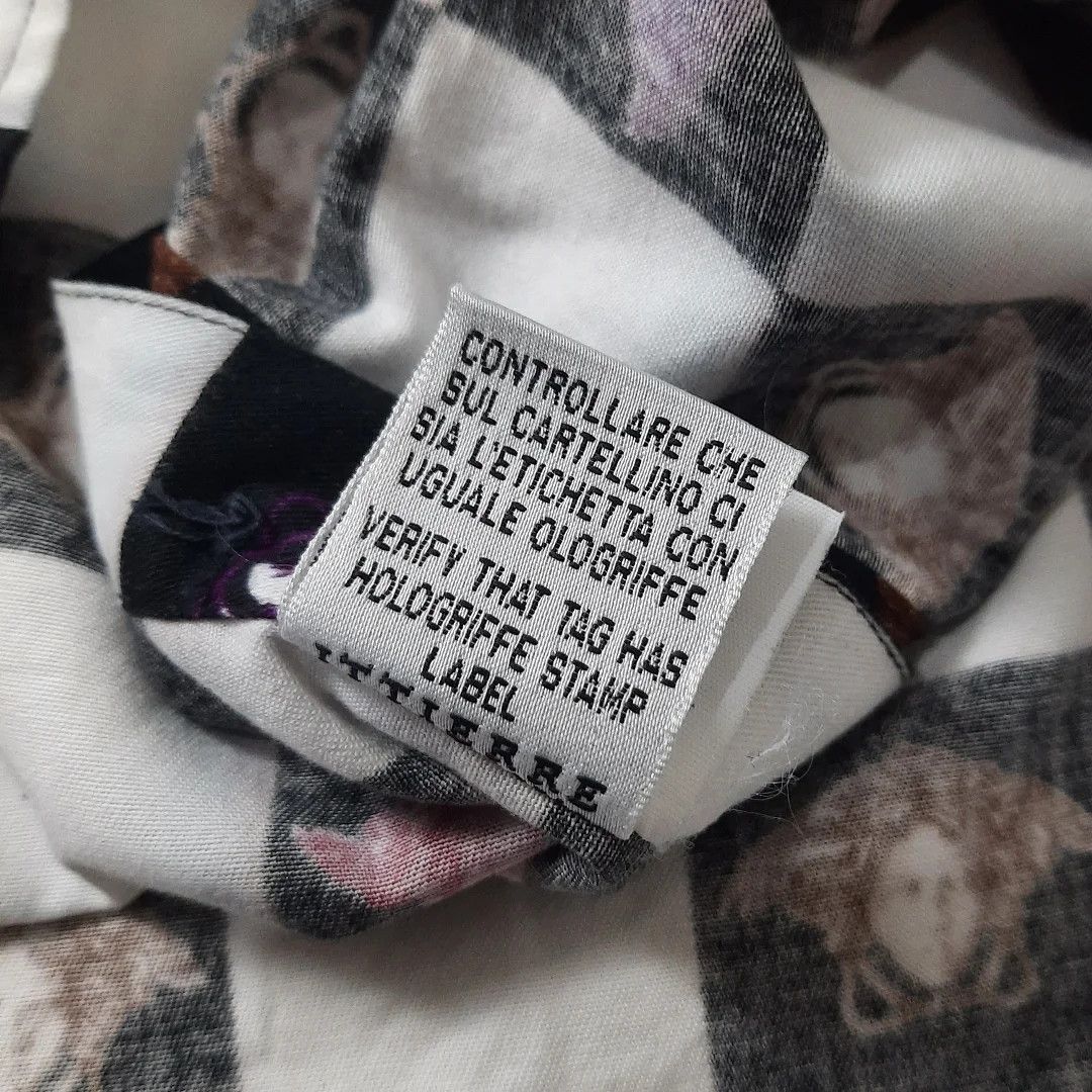 Versace × Versace Jeans Couture 90s Versace Jeans Couture Medusa Head Oversize Shirt Size US L / EU 52-54 / 3 - 10 Thumbnail