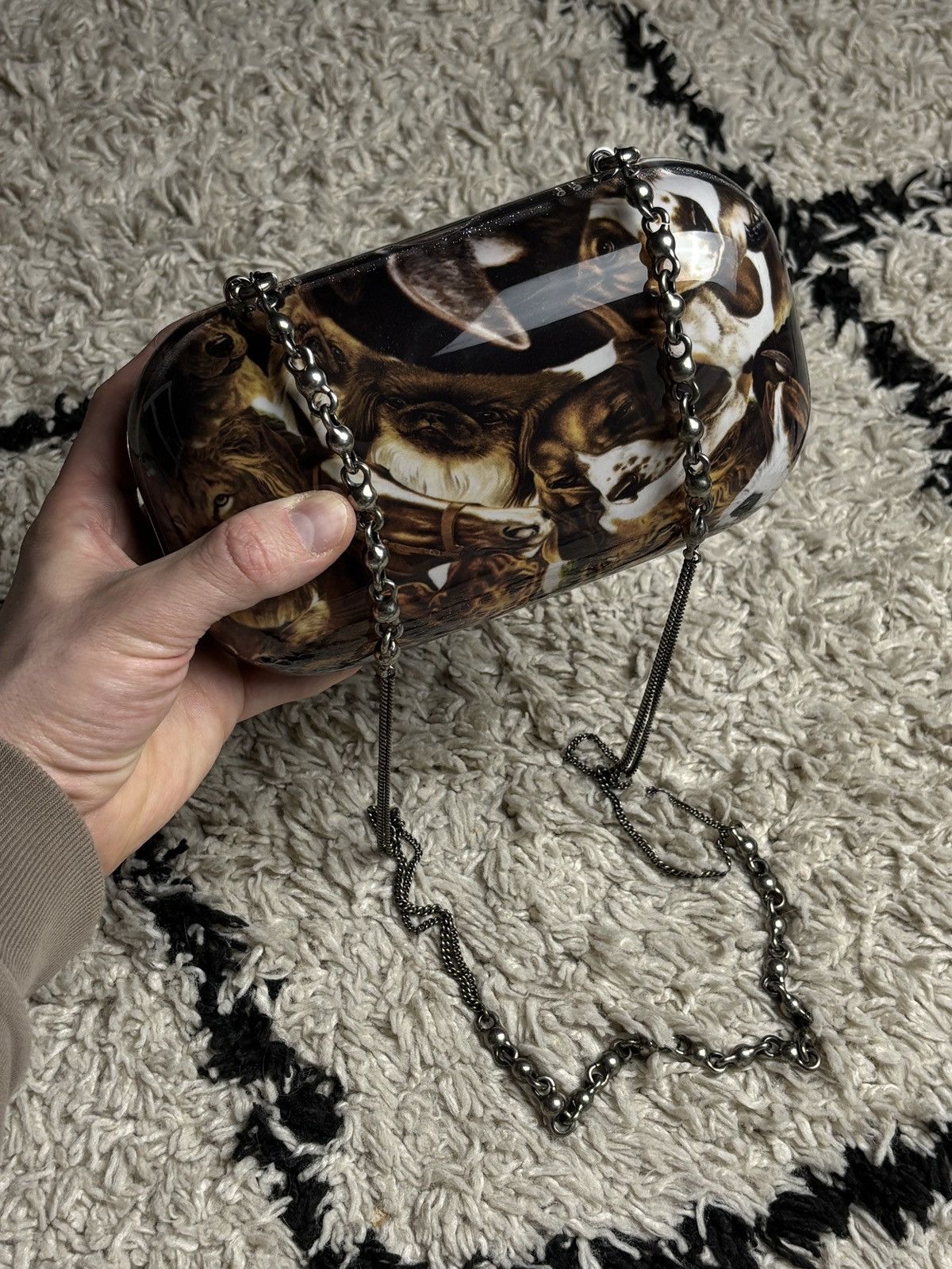 Acne Studios Acne Studios x Per B Sundberg Shoudler Clutch Bag Animal Size ONE SIZE - 6 Thumbnail