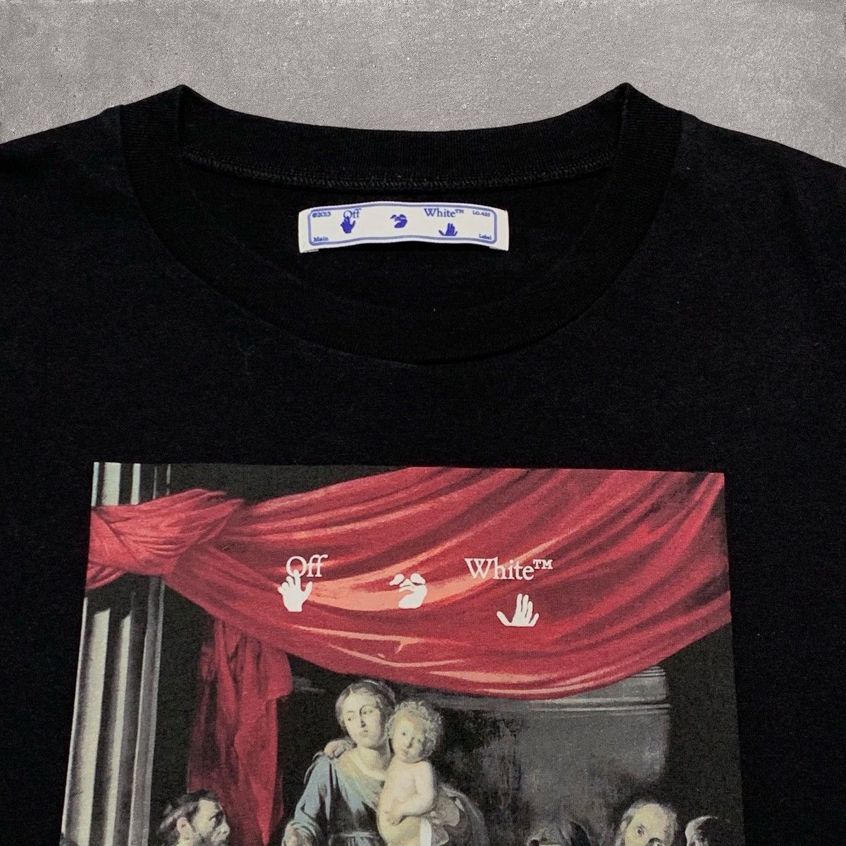 Off-White Off White XL Caravaggio Arrows Graphic Black Tee Virgil Size US XL / EU 56 / 4 - 5 Thumbnail