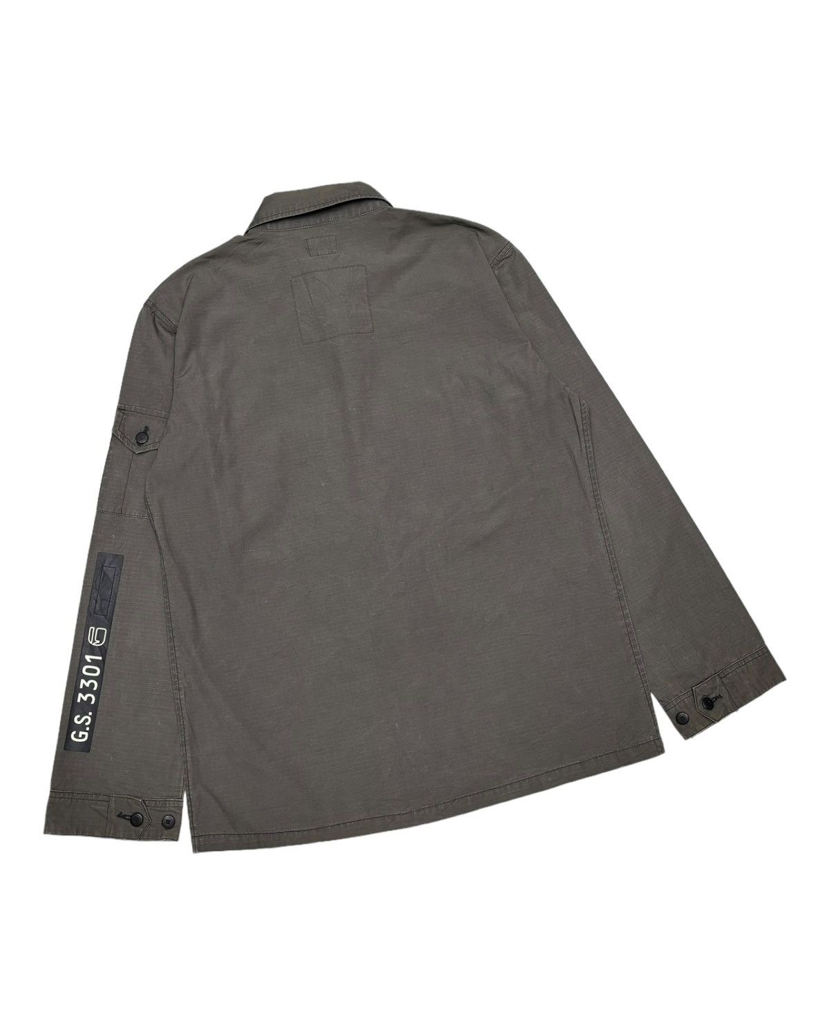 Kapital G-STAR RAW MILITARY POCKET BUTTON SHIRT Size US M / EU 48-50 / 2 - 8 Thumbnail