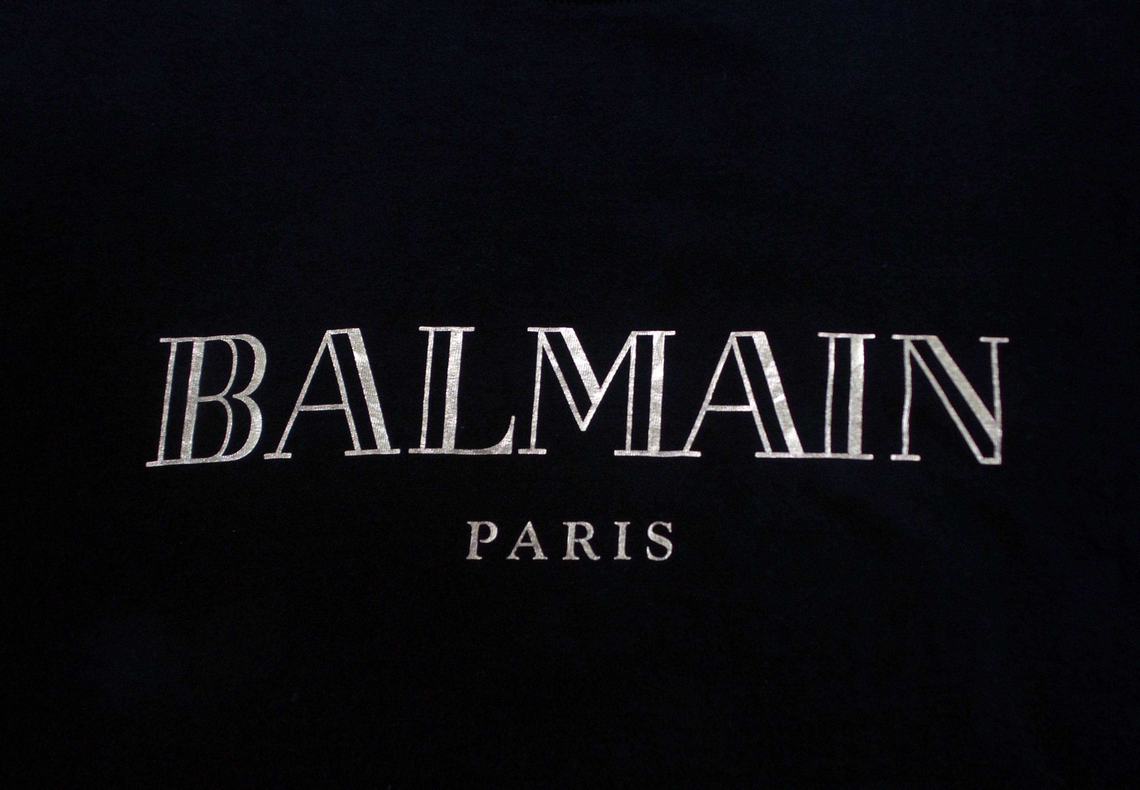 Balmain Balmain Paris Big Logo T-Shirts Size US XXL / EU 58 / 5 - 4 Thumbnail