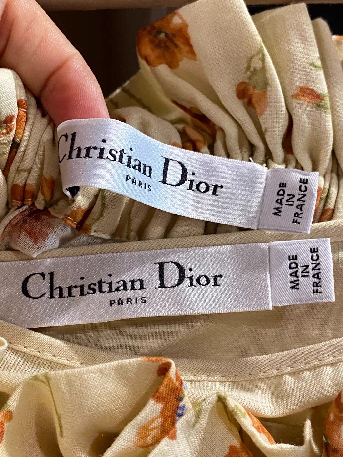 Dior Dior French Country Floral Skirt EU36 Worn Once Size 26" / US 2 / IT 38 - 3 Thumbnail