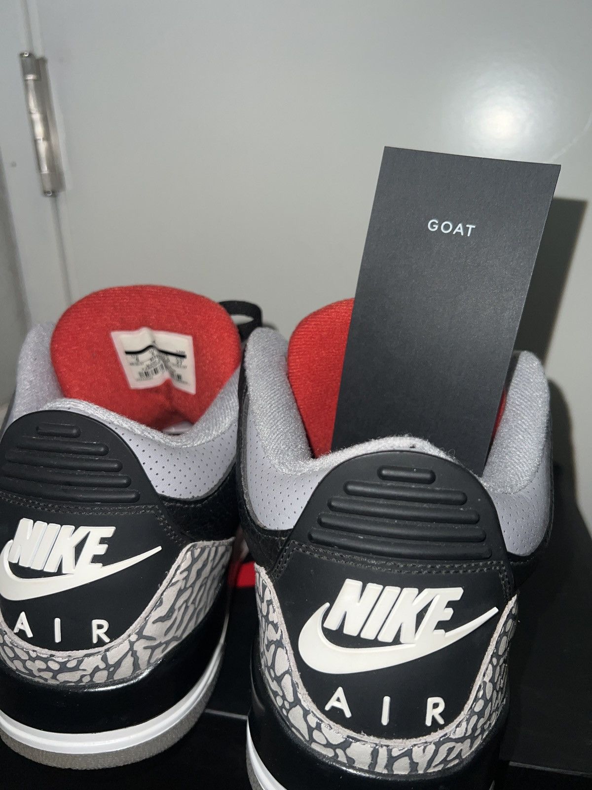 Jordan Brand Air Jordan 3 Retro Og ‘Black Cement’ 2018 Size US 9 / EU 42 - 7 Thumbnail