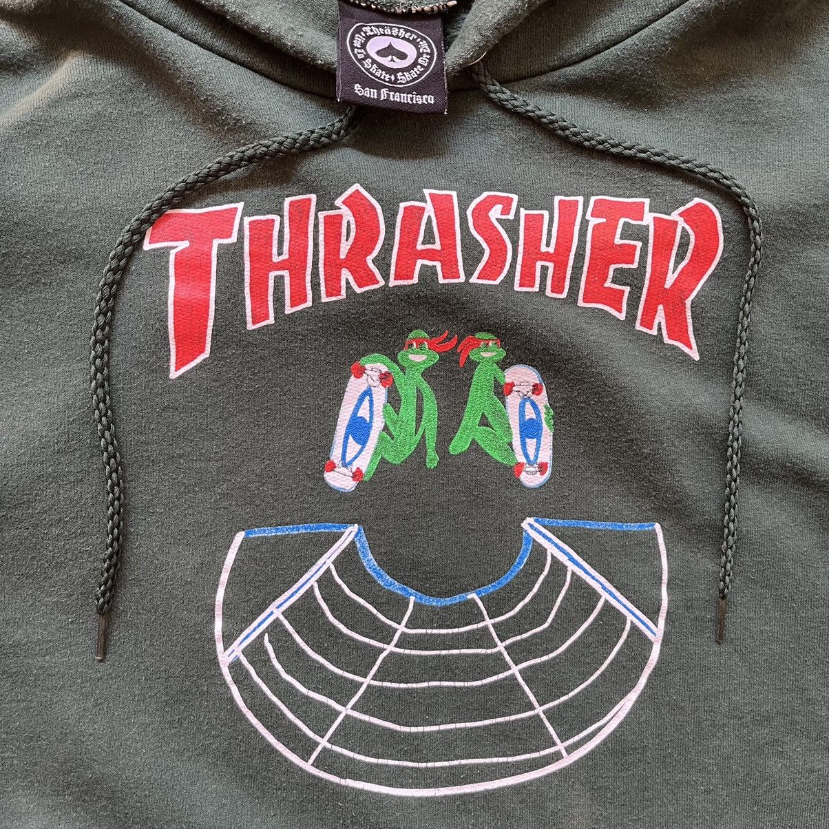 Thrasher Thrasher X TMNT Skateboard Hoodie Size US M / EU 48-50 / 2 - 2 Thumbnail